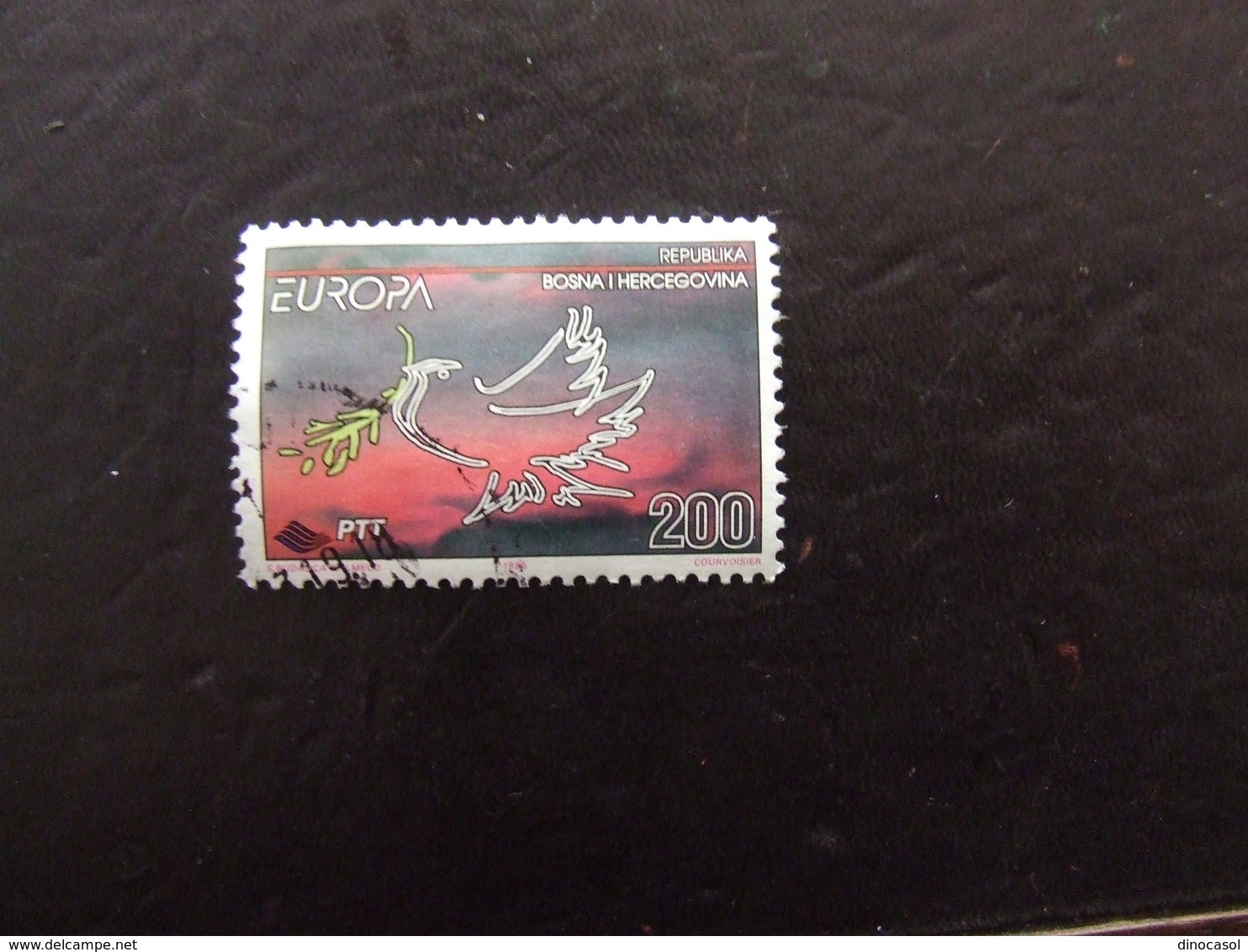 EUROPA 1995 BOSNIA ERZEGOVINA 200 D USATO - 1995