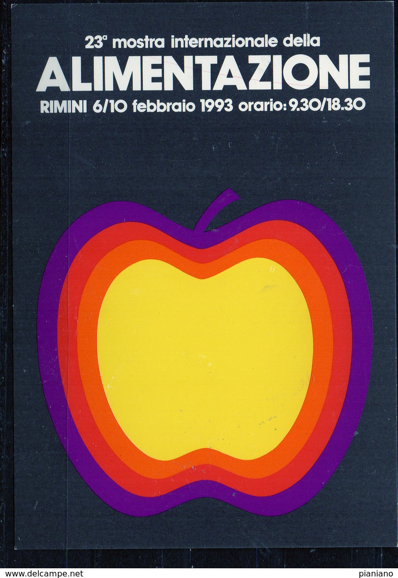 PIA  -  ITALIA  -  9.2.1993 : Cartolina Illustrata  Emessa A Rimini (Fo) - Alimentazione