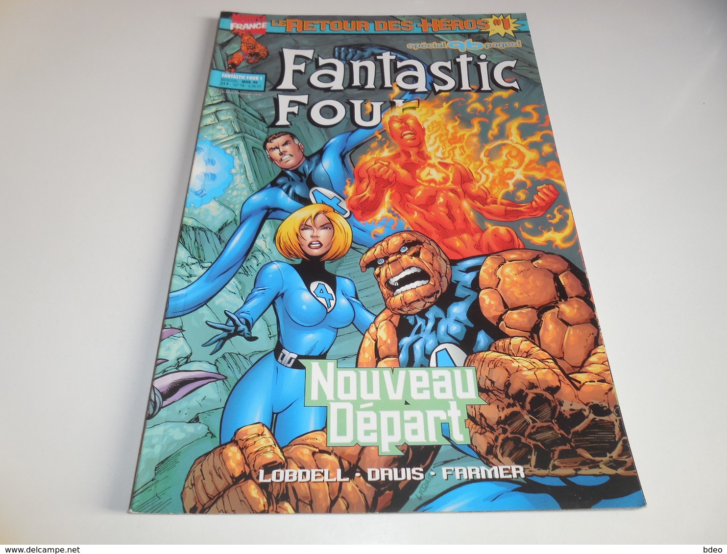 LOT FANTASTIC FOUR TOMES 1/2/3/4/5/6/7/8/9/10/11/12/ BE/ LE RETOUR DES HEROS - Wholesale, Bulk Lots