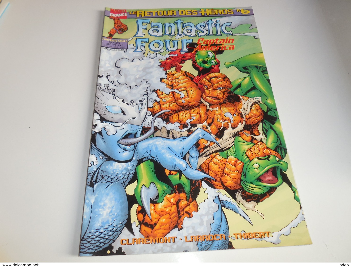 LOT FANTASTIC FOUR TOMES 1/2/3/4/5/6/7/8/9/10/11/12/ BE/ LE RETOUR DES HEROS - Wholesale, Bulk Lots