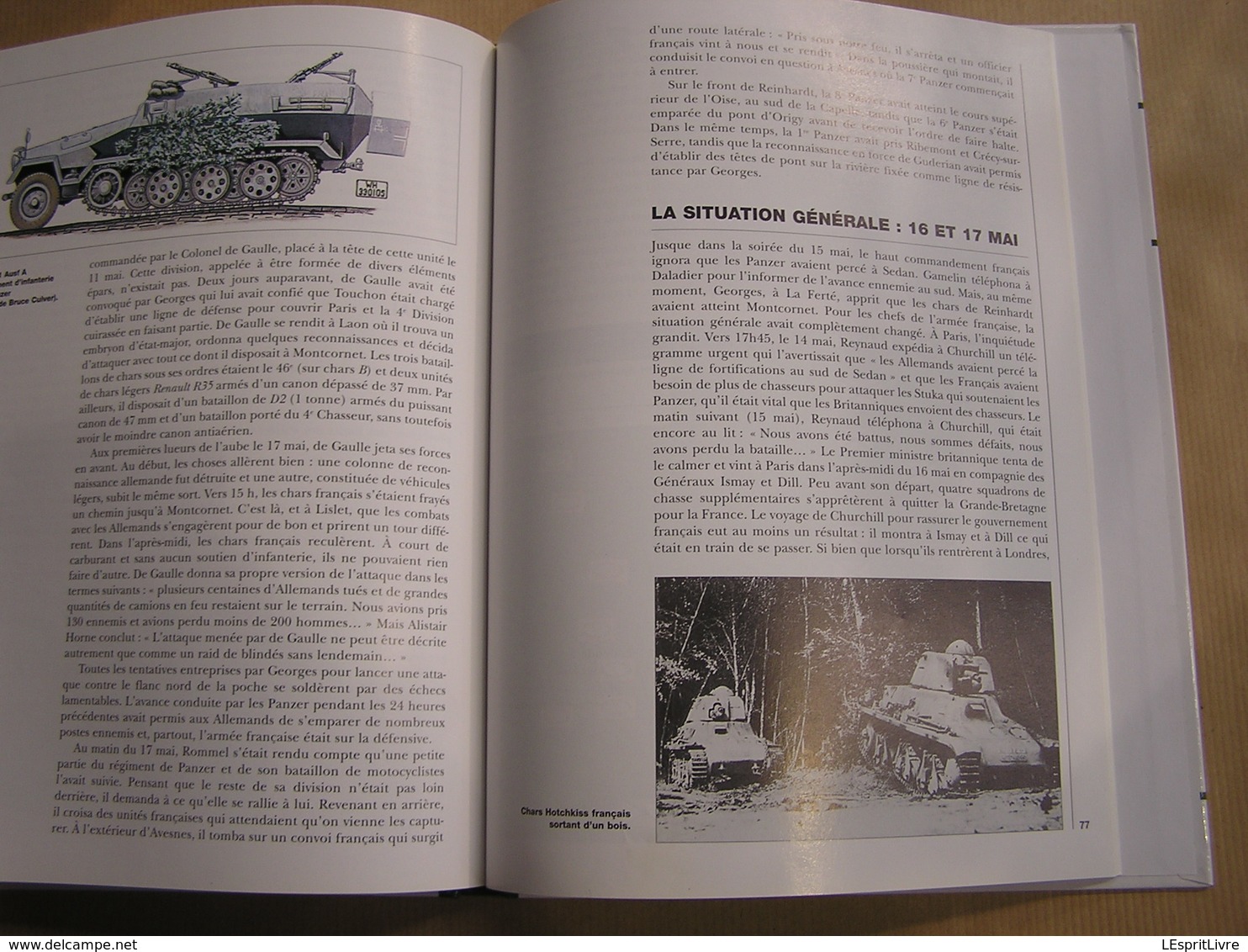 LA BATAILLE DE FRANCE L'Invasion de L'Europe de l'Ouest Guerre 40 45 Campagne Armées Meuse Rommel Dinant Sedan Cambrai