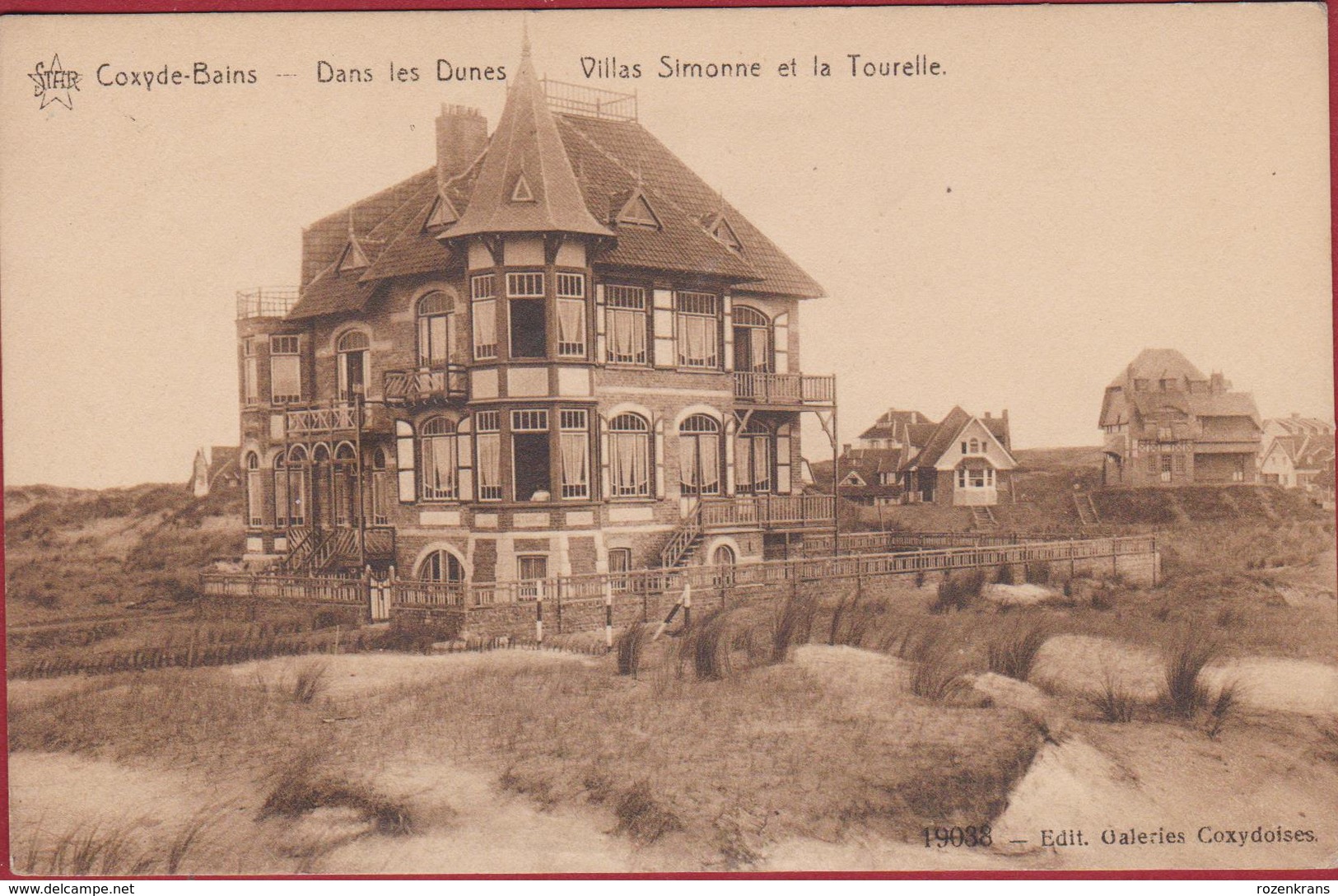 Koksijde Coxyde Bains Villa Dans Les Dunes Villas In De Duinen Simonne Et La Tourelle (In Zeer Goede Staat) - Koksijde