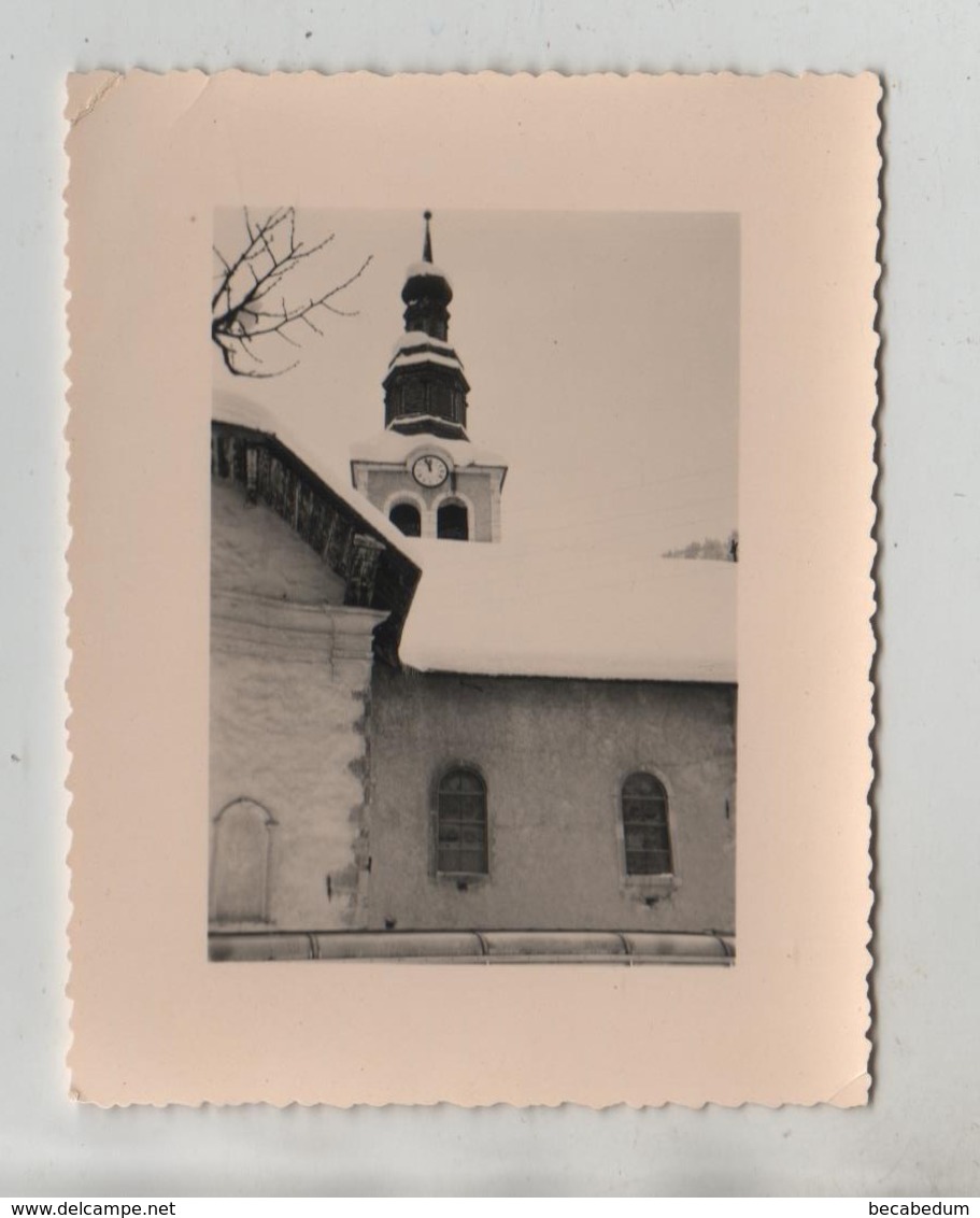 Photo Combloux église Clocher - Lieux