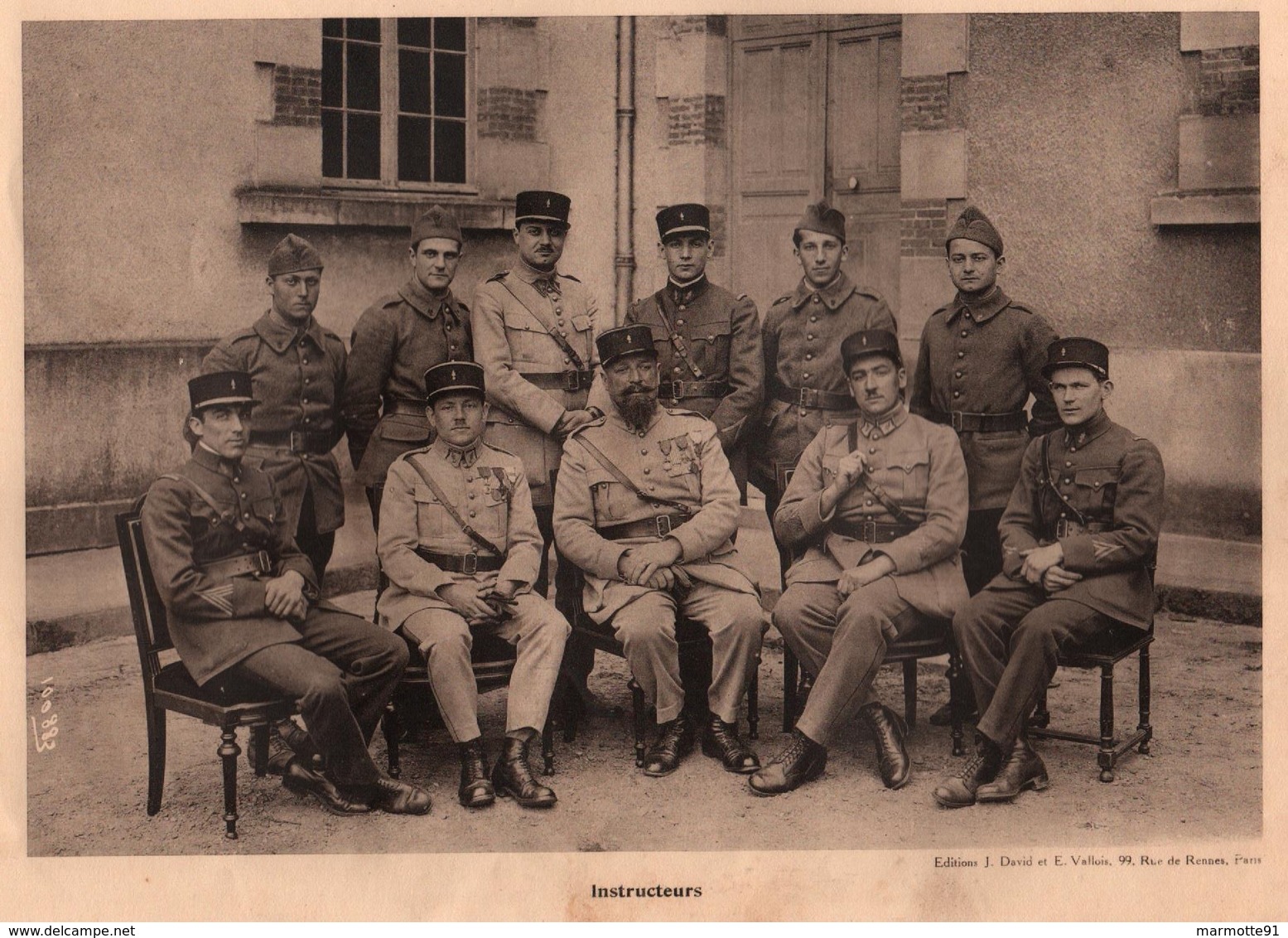 ALBUM SOUVENIR  PHOTO ECOLE MILITAIRE HERIOT LA BOISSIERE 1930 - Français