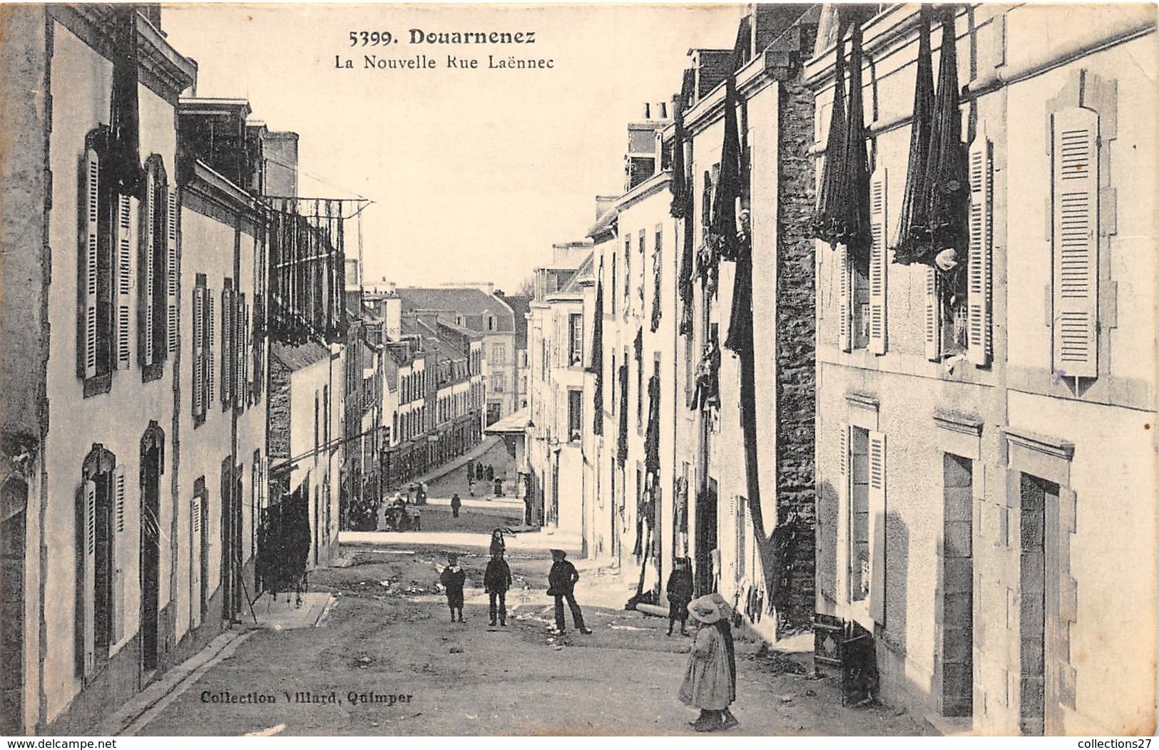 29-DOUARNENEZ- LA NOUVELLE RUE LAËNNEC - Douarnenez