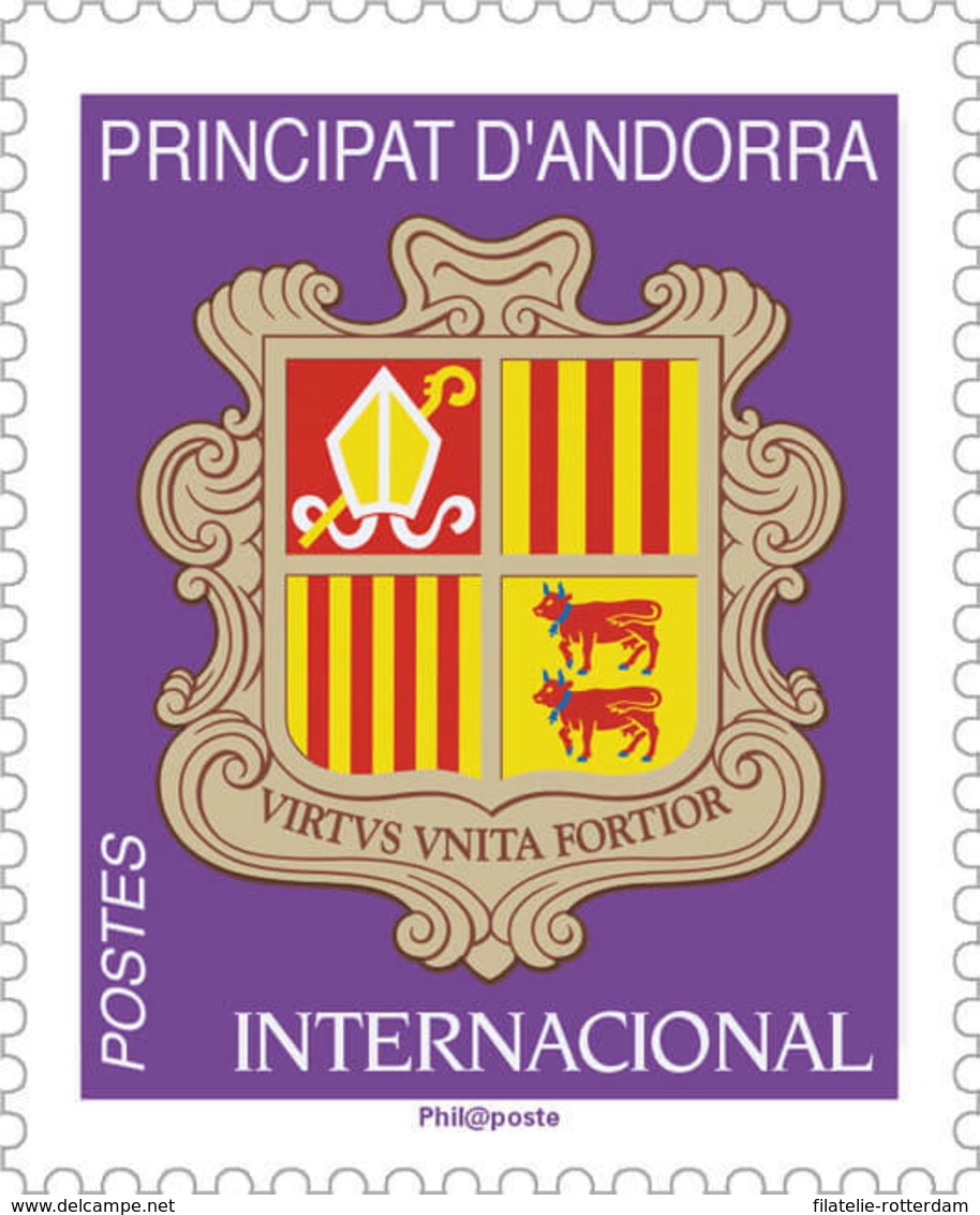 Andorra / Andorre - Postfris / MNH - Wapenschild 2019 - Ongebruikt