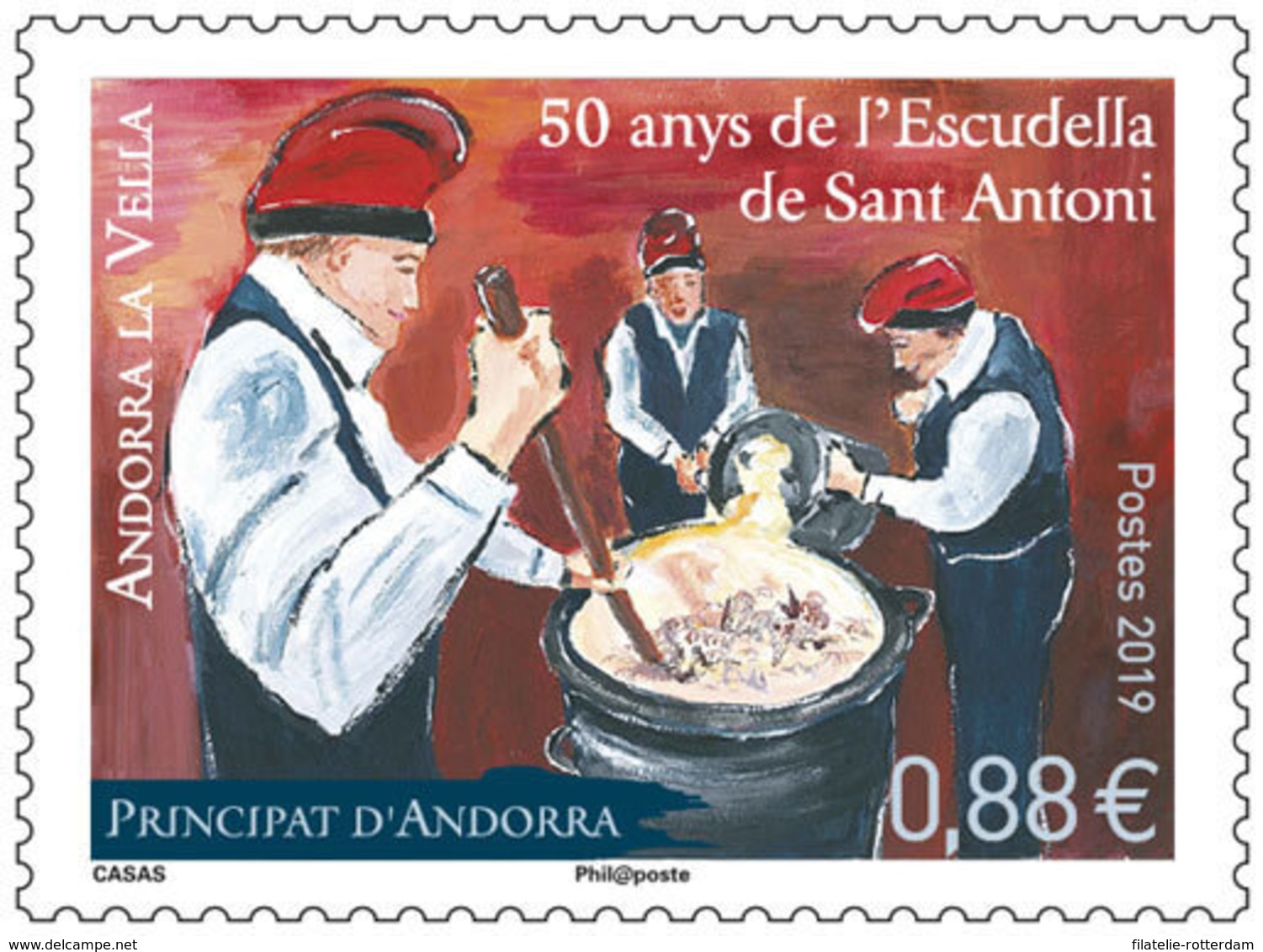 Andorra / Andorre - Postfris / MNH - 50 Jaar Feest Van Sant Antoni 2019 - Ongebruikt