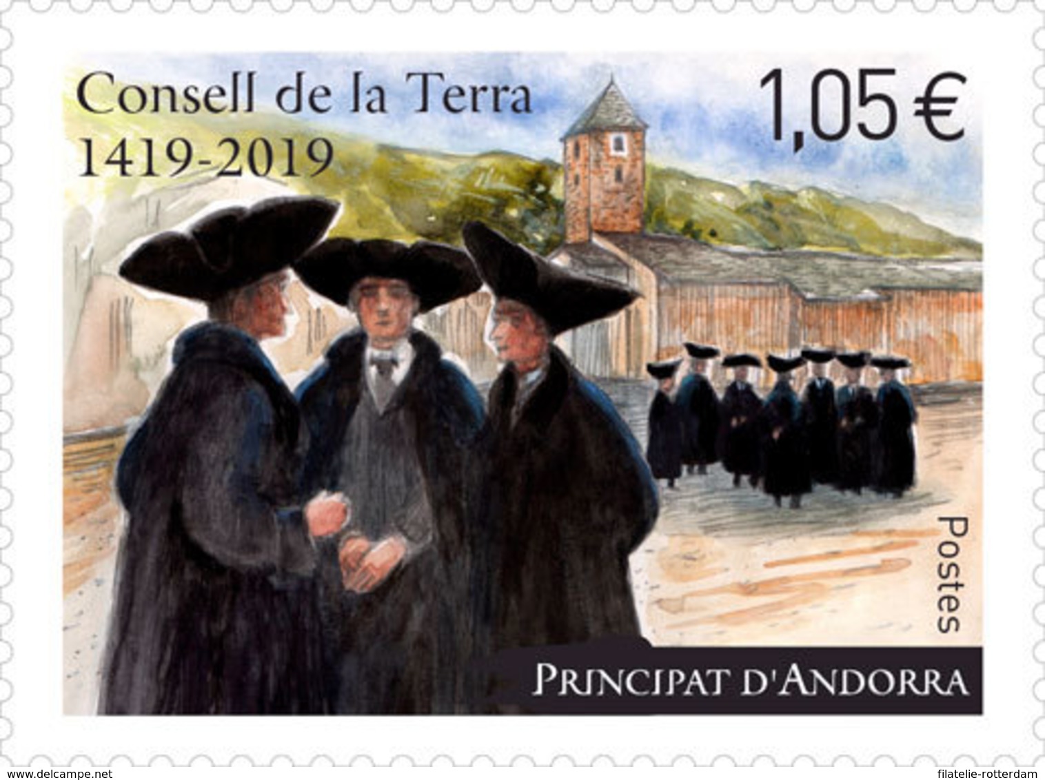 Andorra / Andorre - Postfris / MNH - 600 Jaar Consell De La Terra 2019 - Ongebruikt