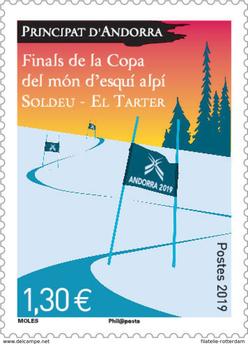 Andorra / Andorre - Postfris / MNH - WK Alpine Skiën 2019 - Ongebruikt