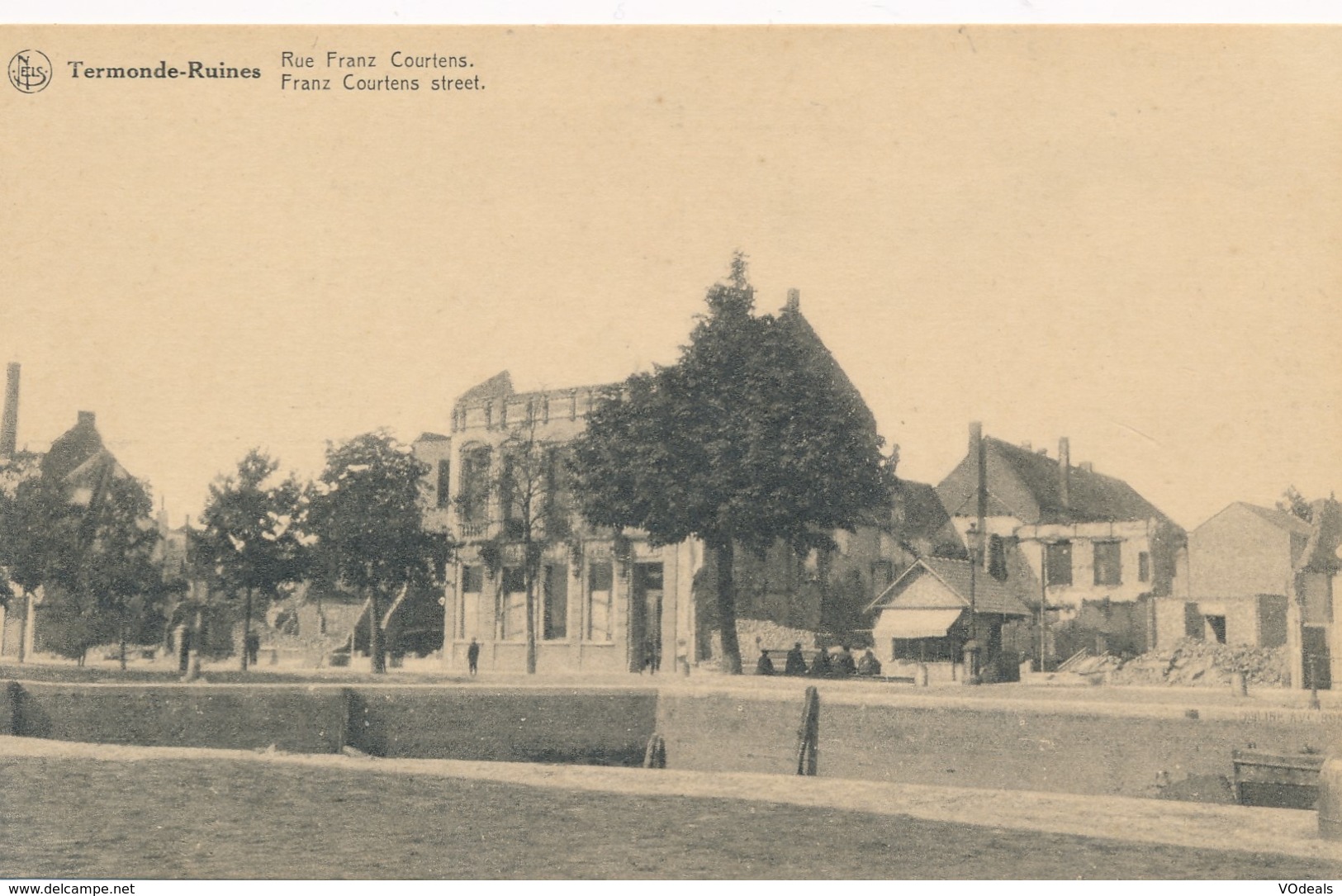 CPA - Belgique - Dendermonde - Termonde - Rue Franz Courtens - Dendermonde