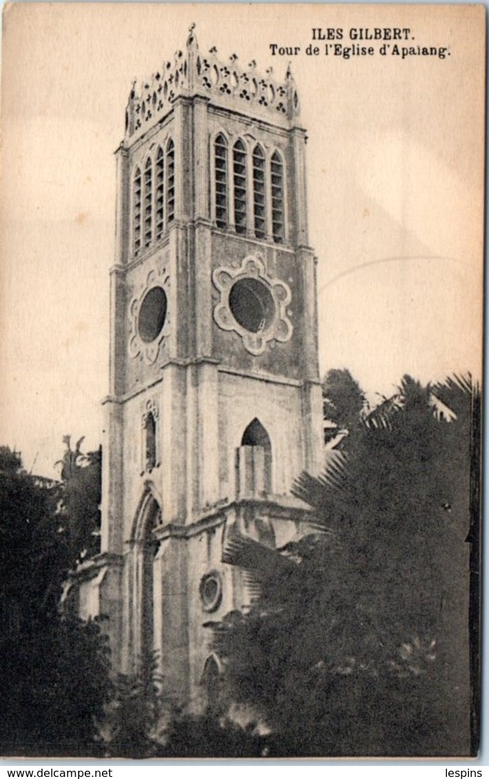 OCEANIE -- KIRIBATI --  Iles Gilbert - Tour De L'Eglise D'Apaiang - Kiribati