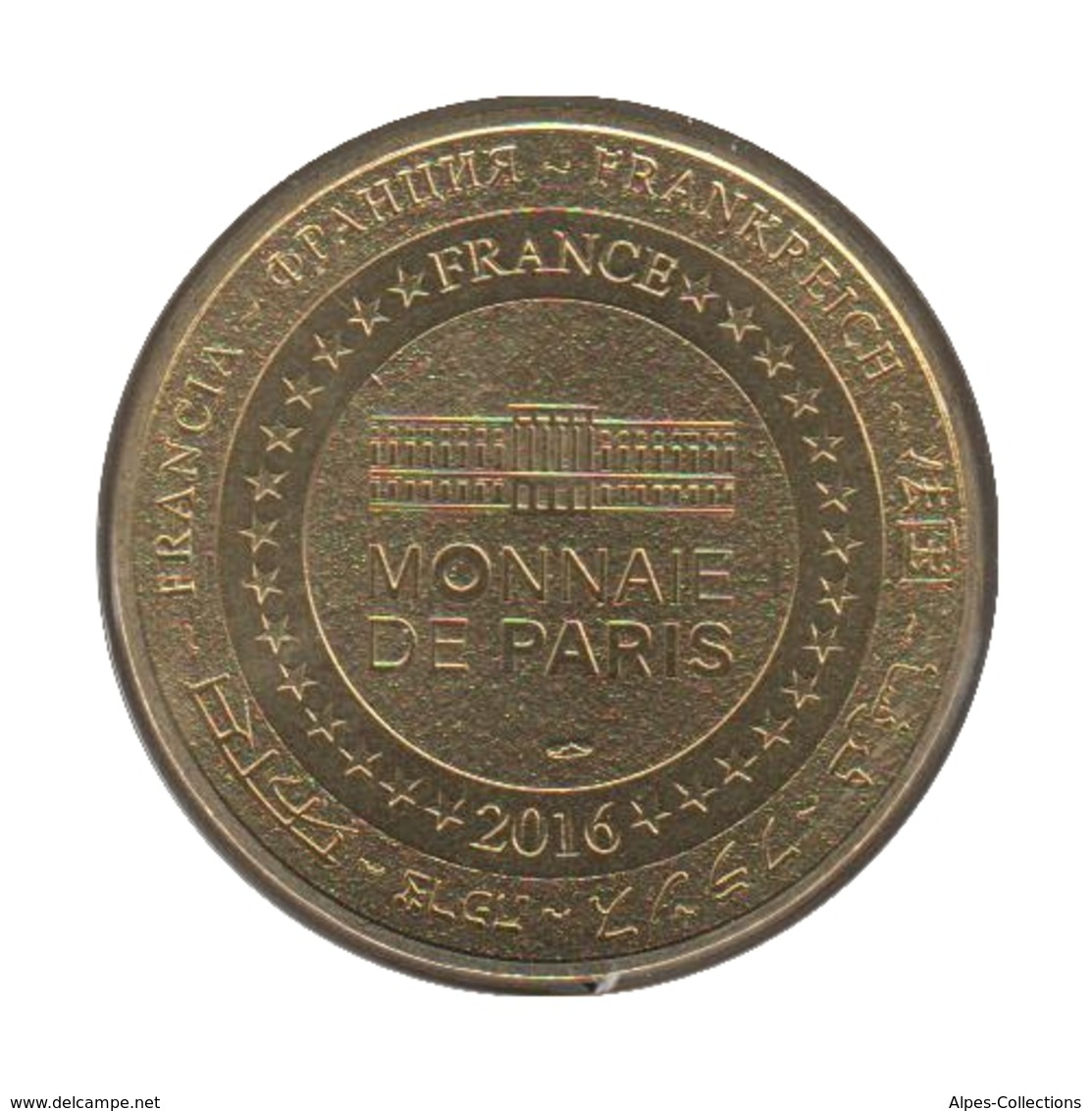 24004 - MEDAILLE TOURISTIQUE MONNAIE DE PARIS 24 - Sarlat - 2016 - 2016