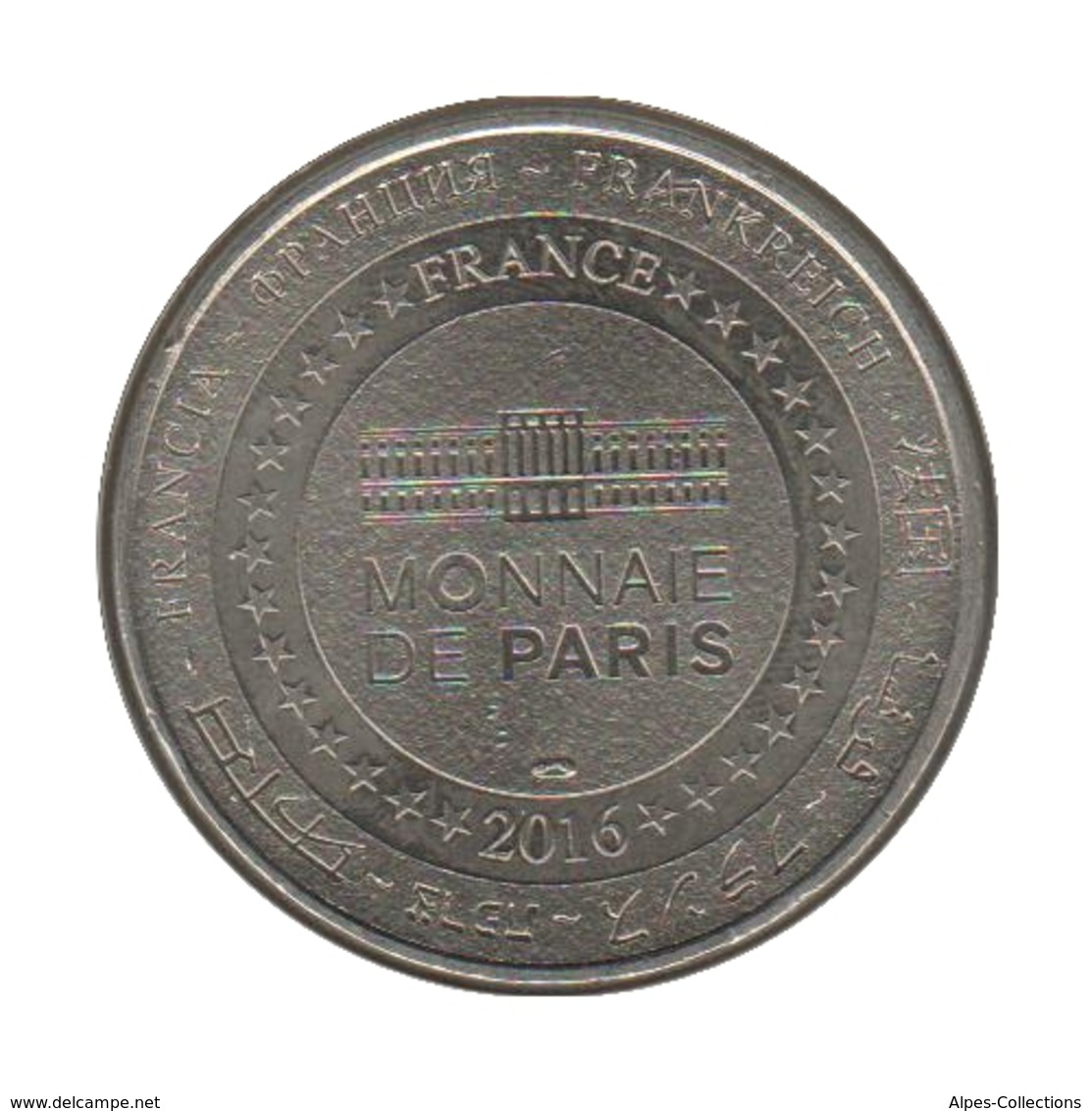 31016 - MEDAILLE TOURISTIQUE MONNAIE DE PARIS 31 - Aéroscopia Musée Aéronautique - 2016 - 2016