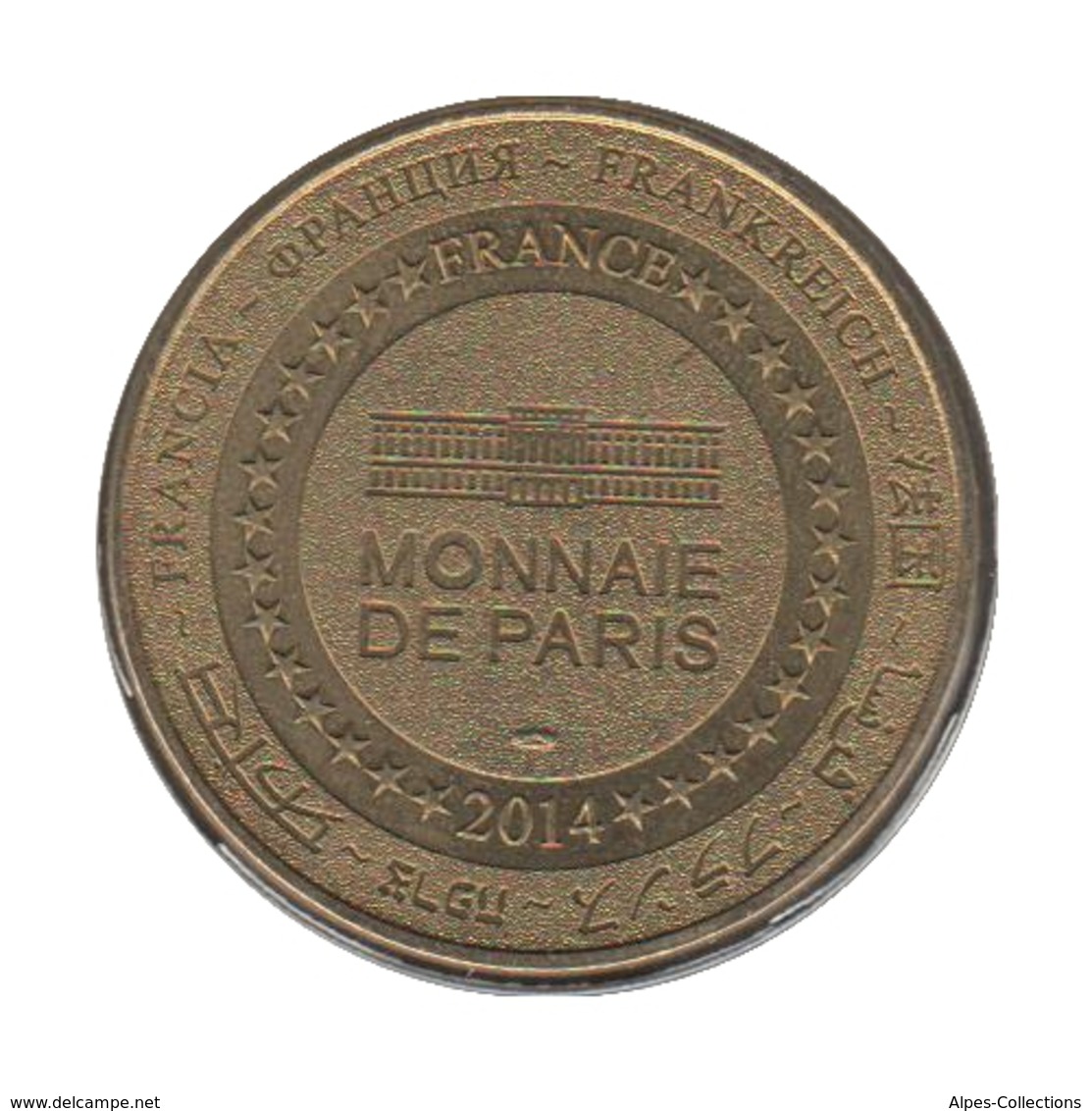 34005 - MEDAILLE TOURISTIQUE MONNAIE DE PARIS 34 - Place De La Comédie - 2014 - 2014