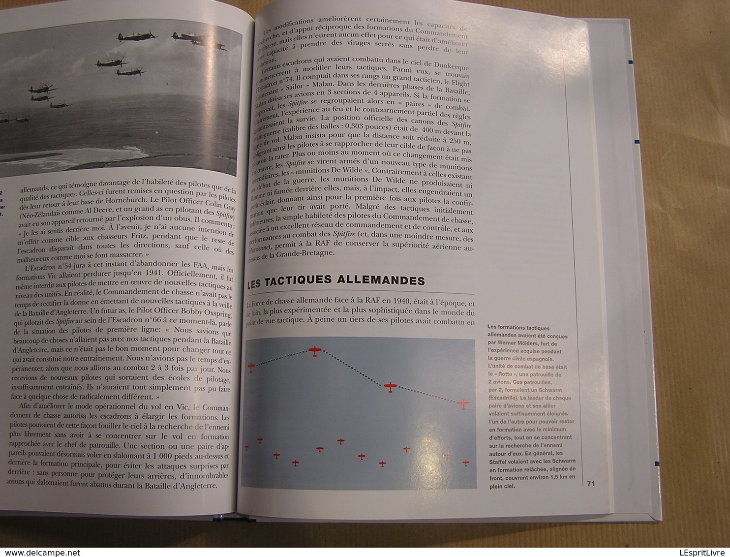 LA BATAILLE D'ANGLETERRE Le Harcèlement Aérien Guerre 40 45 Campagne Armées Anglaises RAF Aviation Spitfire Luftwaffe