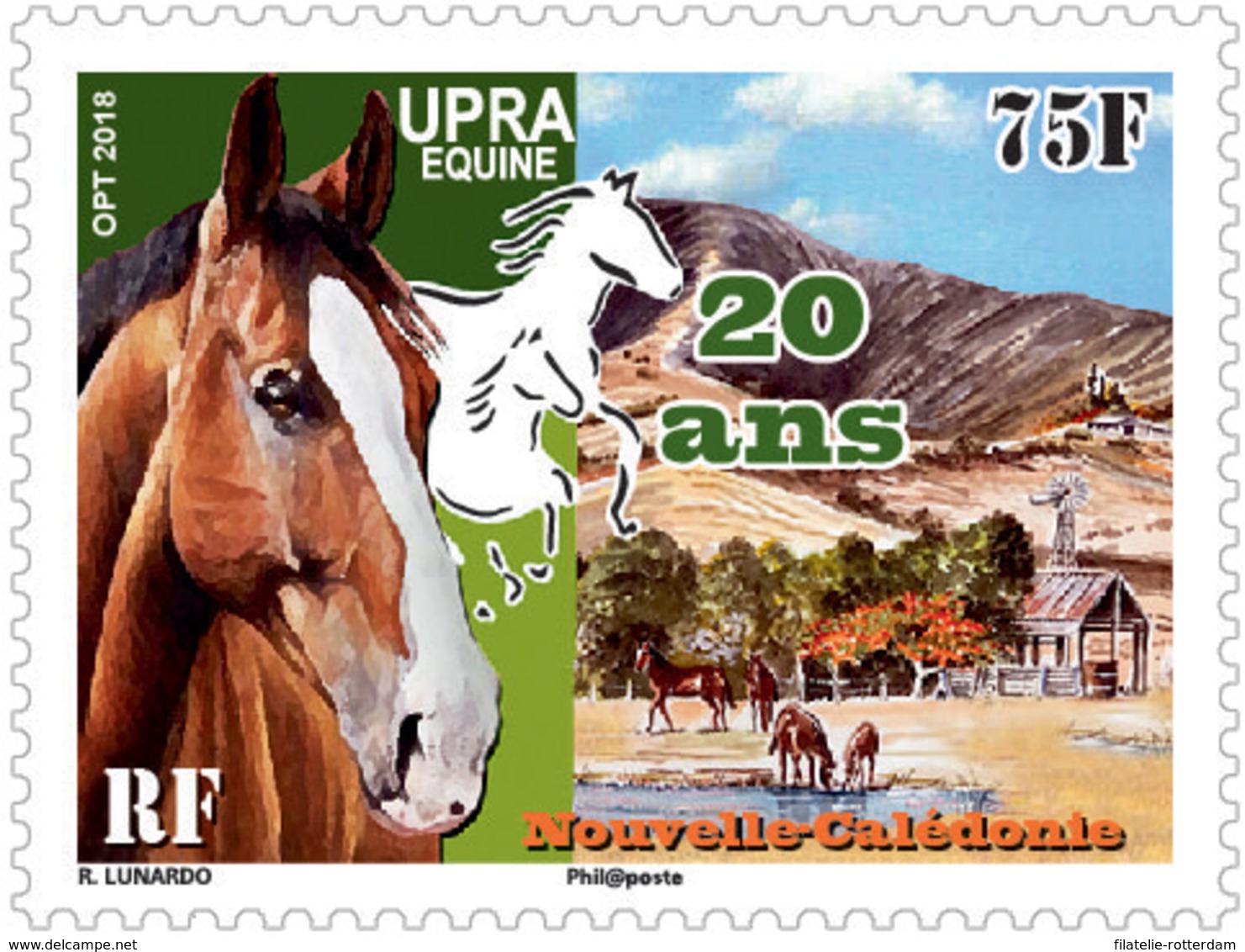 Nieuw-Caledonië / New Caledonia - Postfris / MNH - 20 Jaar UPRA 2018 - Unused Stamps