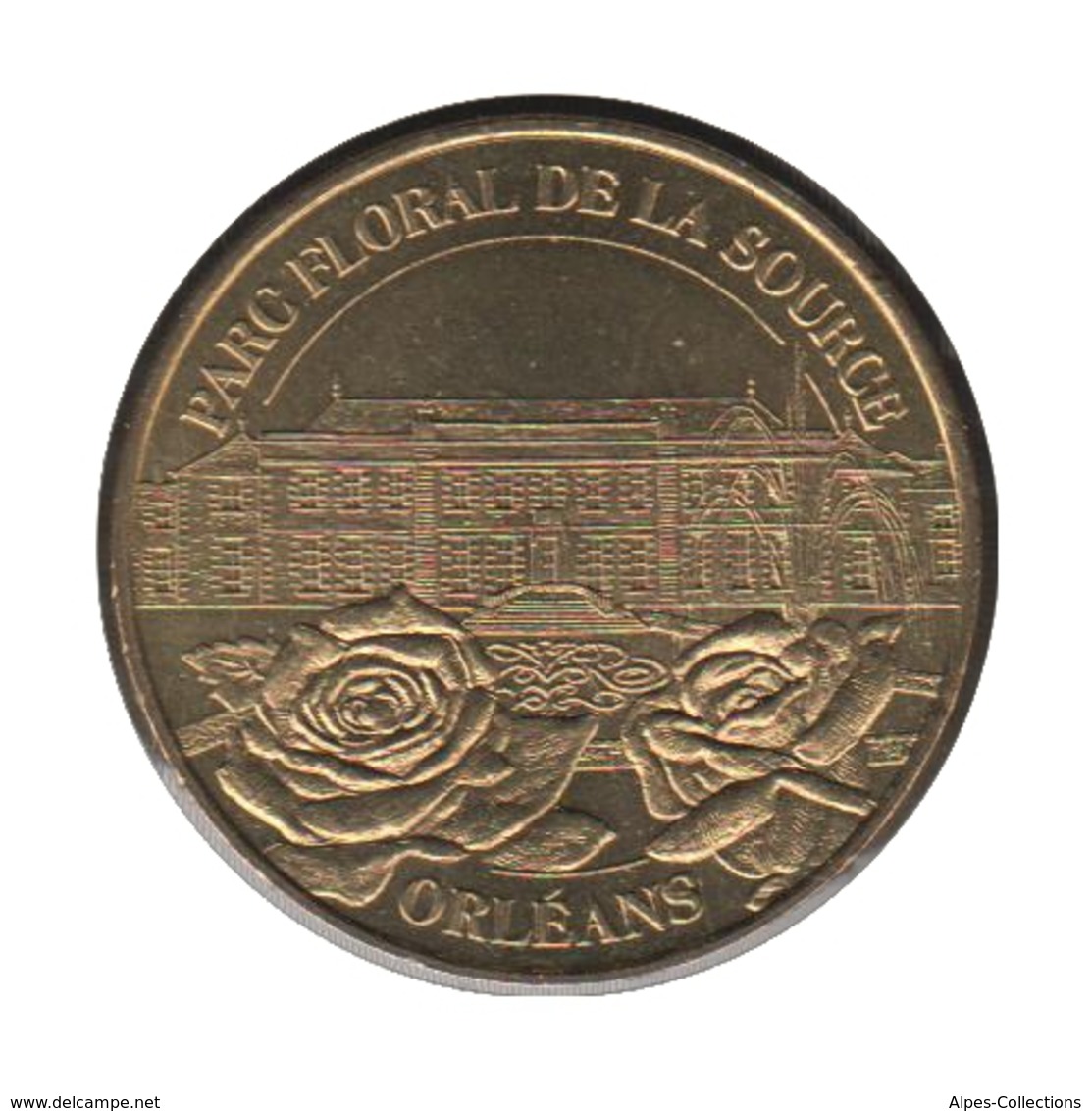 45003 - MEDAILLE TOURISTIQUE MONNAIE DE PARIS 45 - Parc Floral De La Source - 2003 - 2003