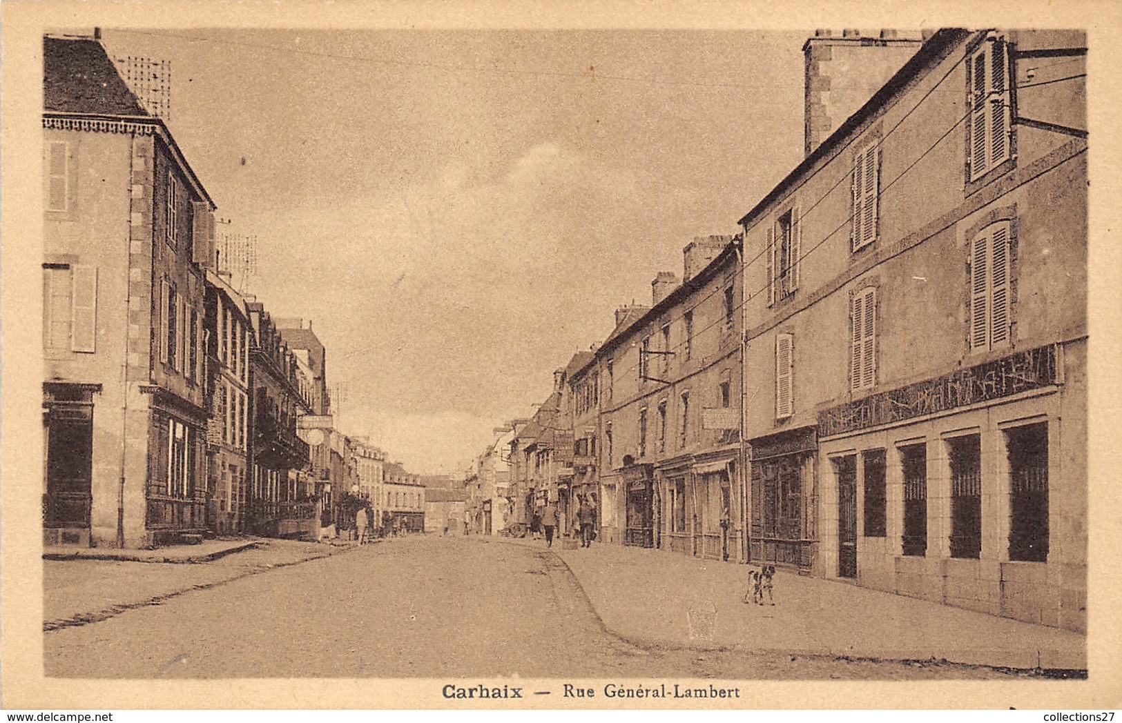 29-CARHAIX- RUE GENERAL-LAMBERT - Carhaix-Plouguer