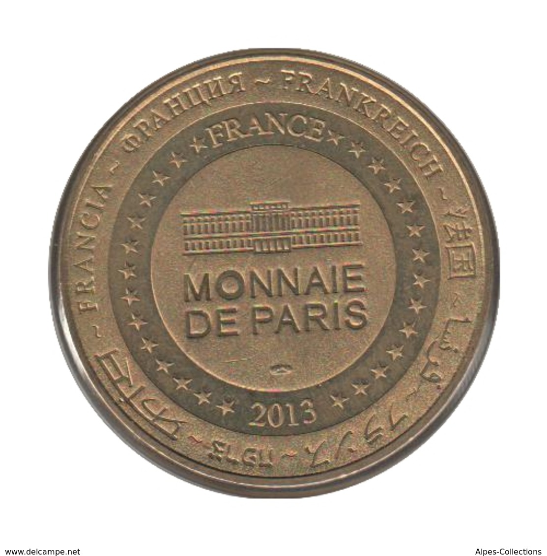 63010 - MEDAILLE TOURISTIQUE MONNAIE DE PARIS 63 - Super Besse - 2013 - 2013