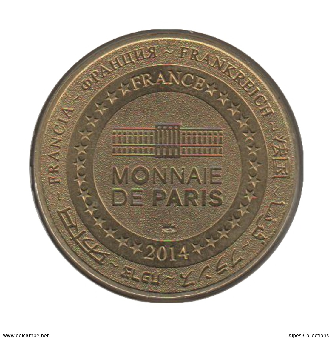 63026 - MEDAILLE TOURISTIQUE MONNAIE DE PARIS 63 - Le Mont Doré - 2014 - 2014