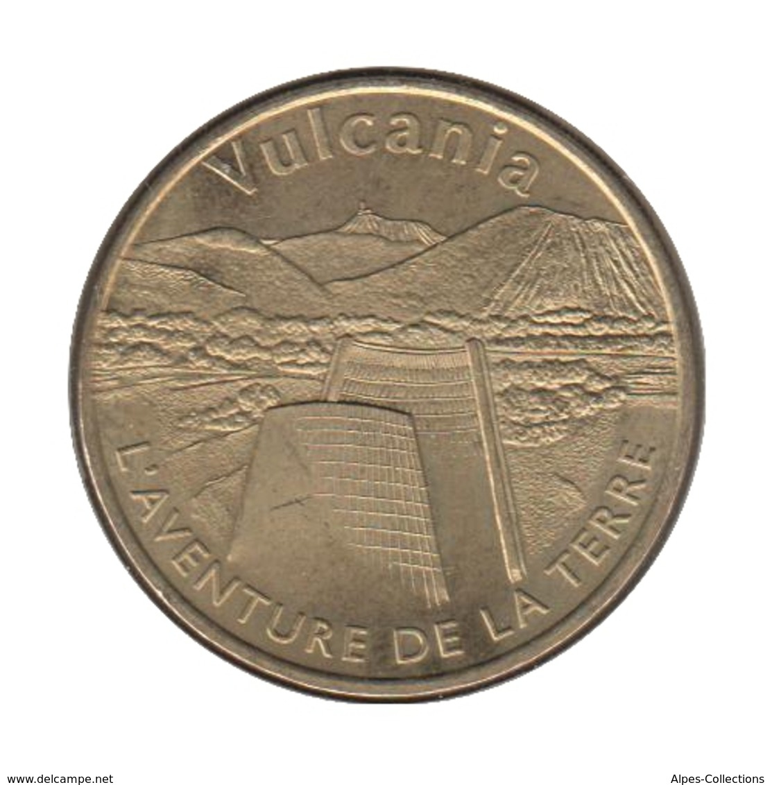 63045 - MEDAILLE TOURISTIQUE MONNAIE DE PARIS 63 - Vulcania - 2012 - 2012