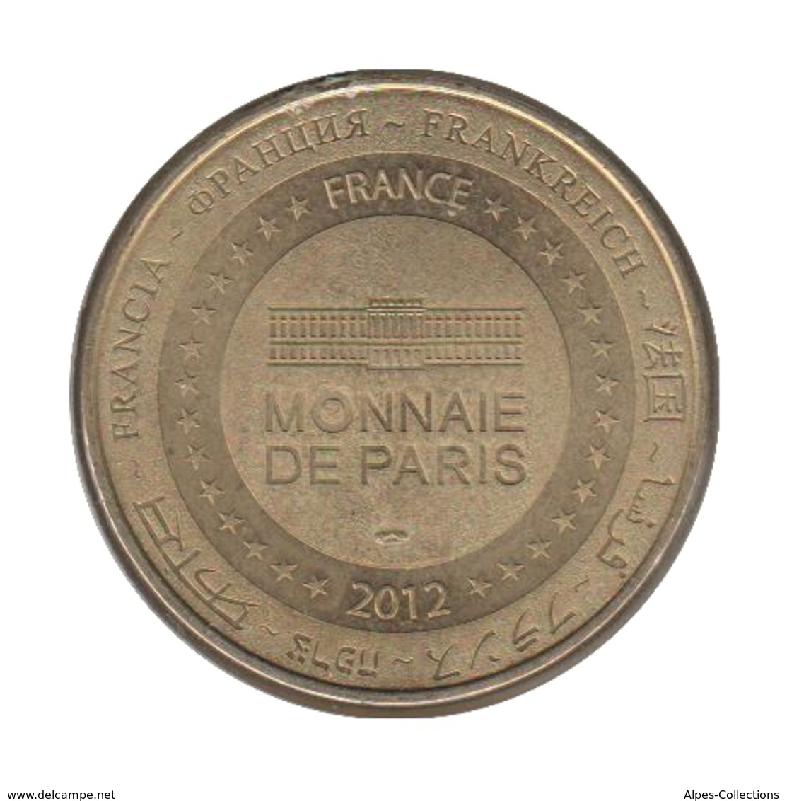 63045 - MEDAILLE TOURISTIQUE MONNAIE DE PARIS 63 - Vulcania - 2012 - 2012
