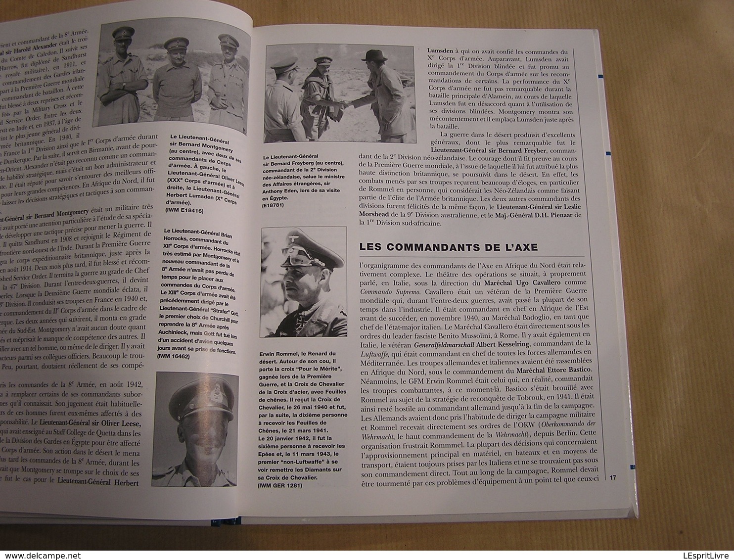 LA BATAILLE D'EL ALAMEIN Le Vent Tourne en Afrique Guerre 40 45 Armées Allemandes Anglaises Rommel Montgomery Afrika