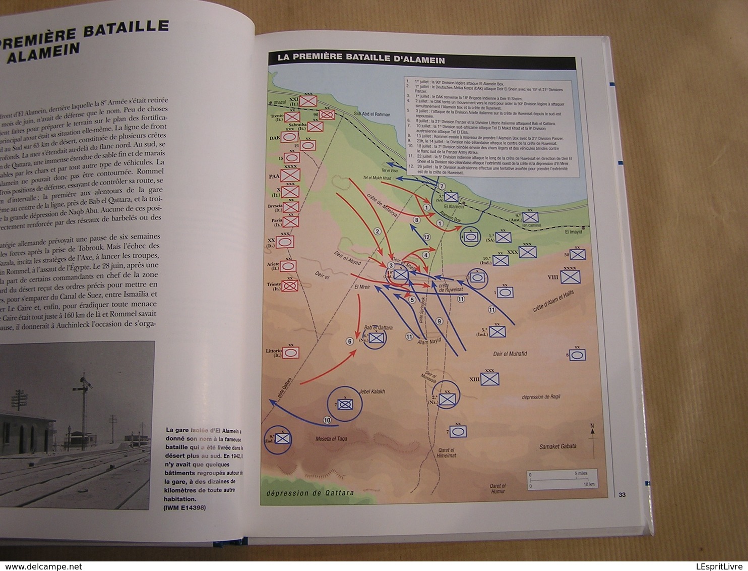 LA BATAILLE D'EL ALAMEIN Le Vent Tourne en Afrique Guerre 40 45 Armées Allemandes Anglaises Rommel Montgomery Afrika