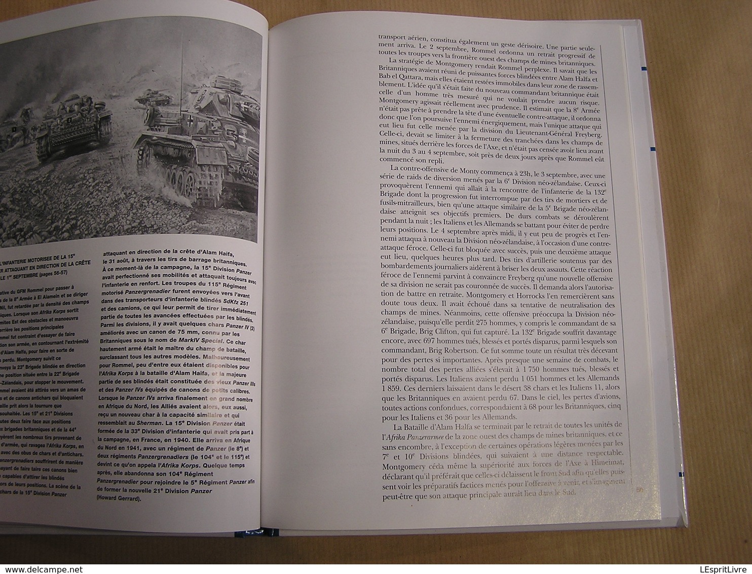 LA BATAILLE D'EL ALAMEIN Le Vent Tourne en Afrique Guerre 40 45 Armées Allemandes Anglaises Rommel Montgomery Afrika