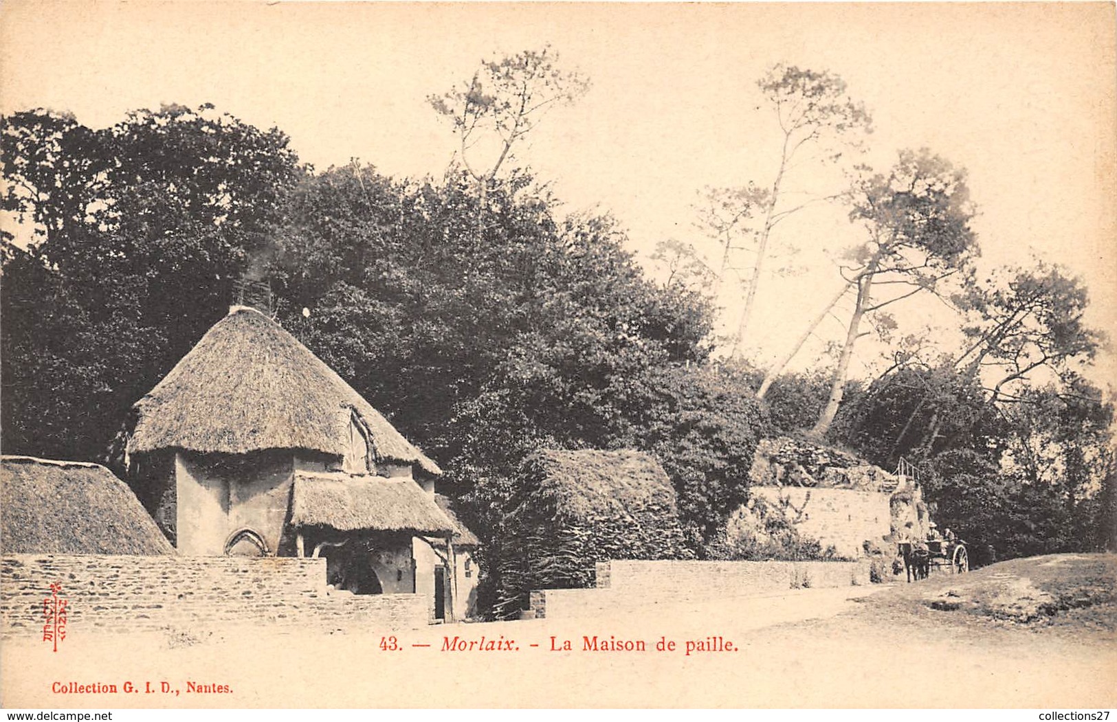 29-MORLAIX- LA MAISON DE PAILLE - Morlaix
