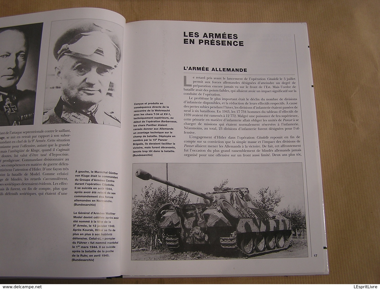 LA BATAILLE DE KOURSK La Dernière Tentative Allemande sur le Front de l'Est Guerre 40 45 Armées Allemandes Russe Russie