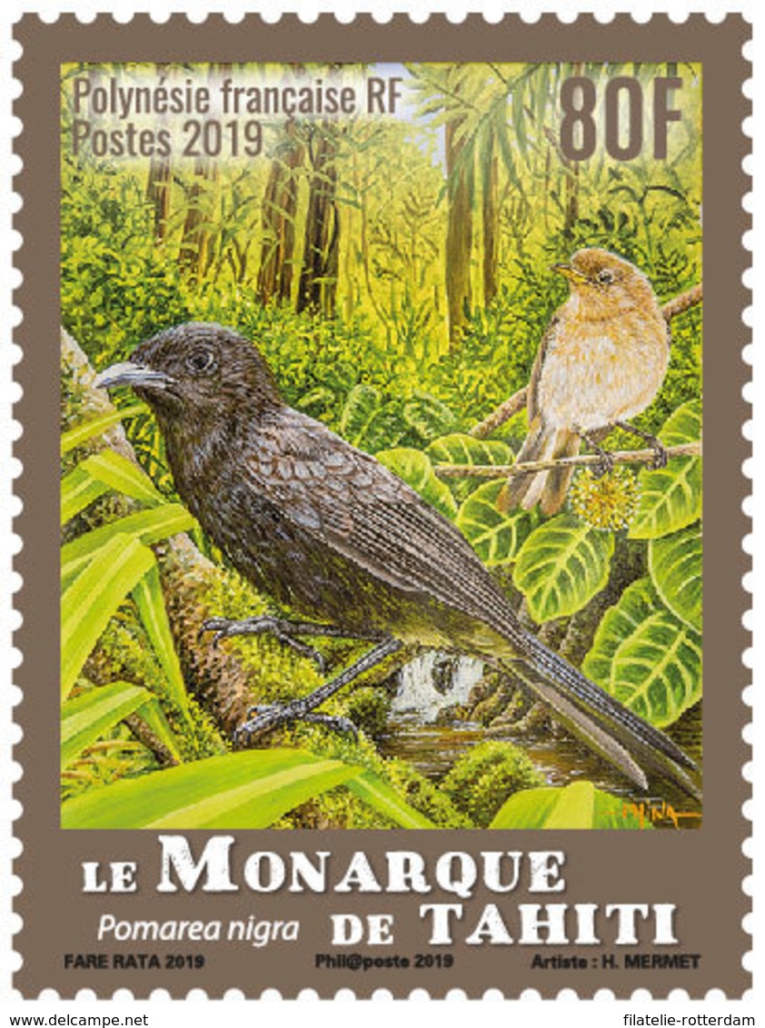 Frans-Polynesië / French Polynesia - Postfris / MNH - Complete Set Vogels 2019 - Nuevos