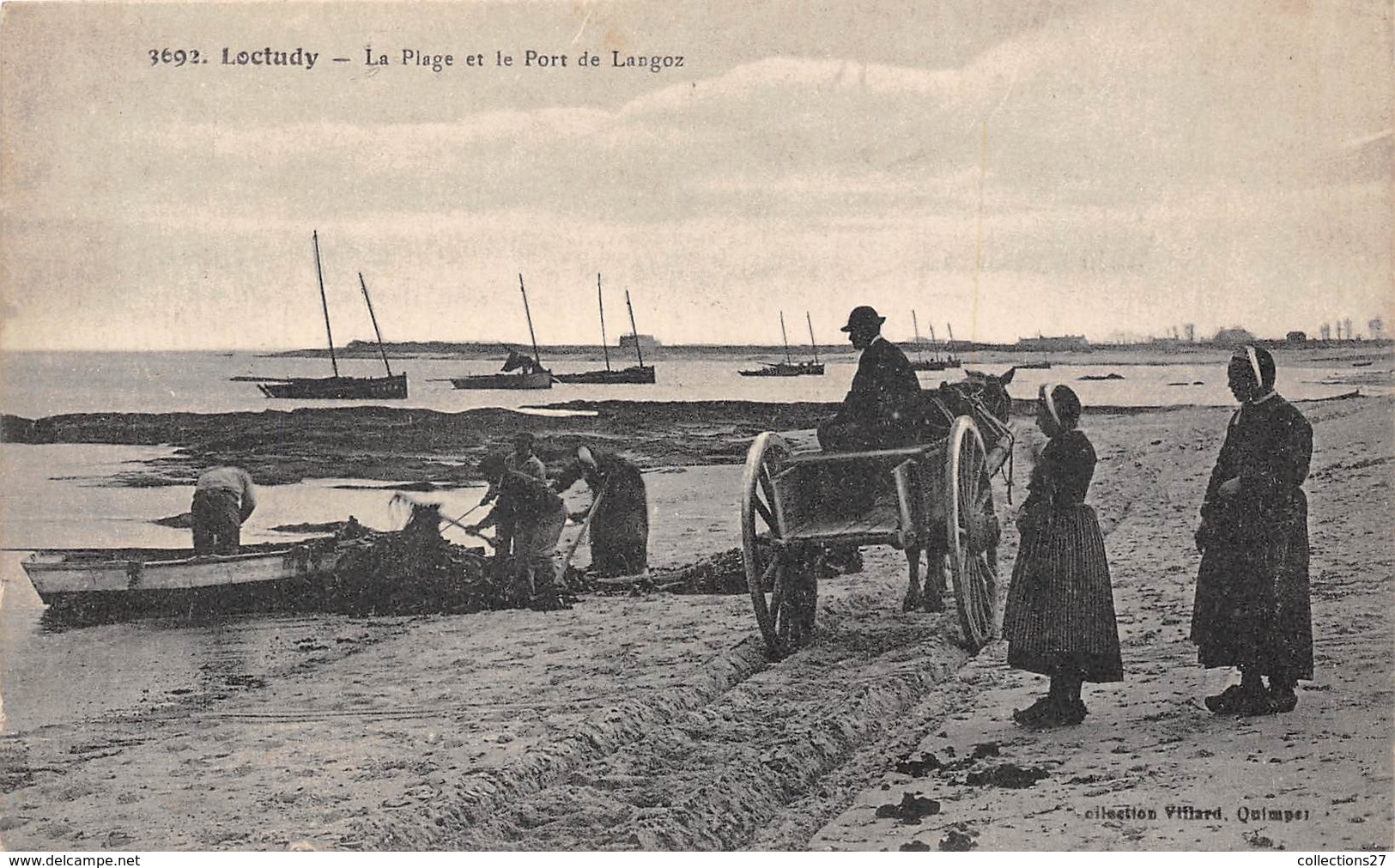 29-LOCTUDY- LA PLAGE ET LE PORC DE LANGOZ - Loctudy