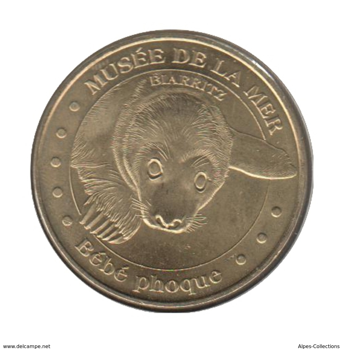 64002 - MEDAILLE TOURISTIQUE MONNAIE DE PARIS 64 - Musée De La Mer - 2012 - 2012