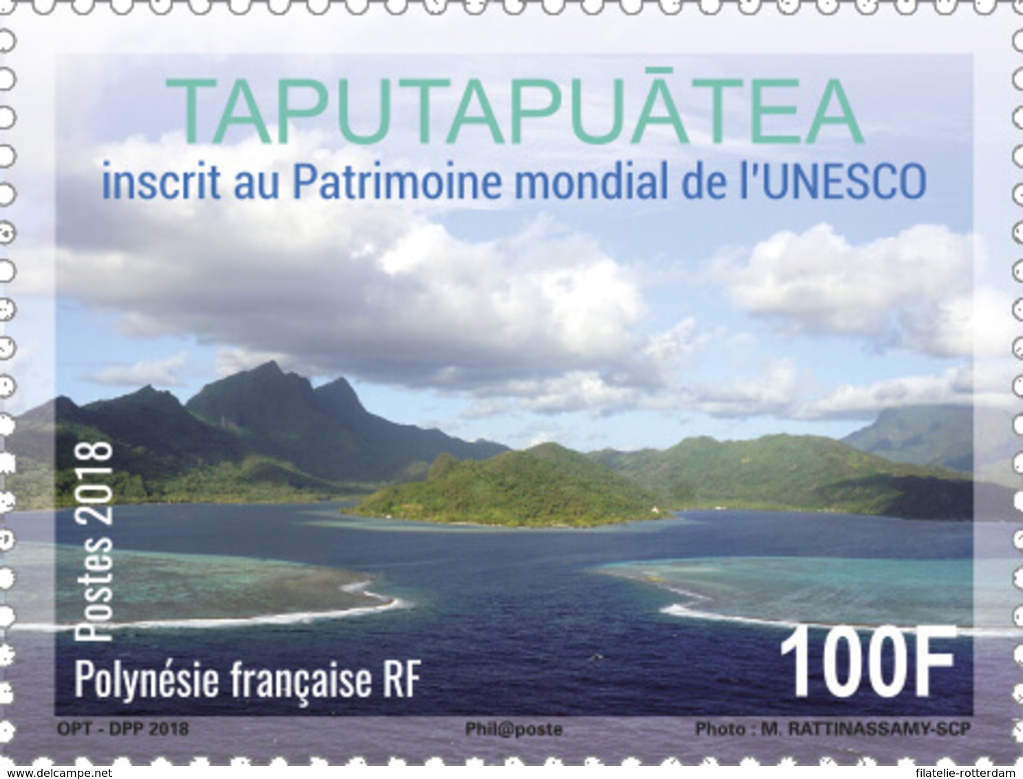 Frans-Polynesië / French Polynesia - Postfris / MNH - Unesco, Werelderfgoed 2018 - Neufs
