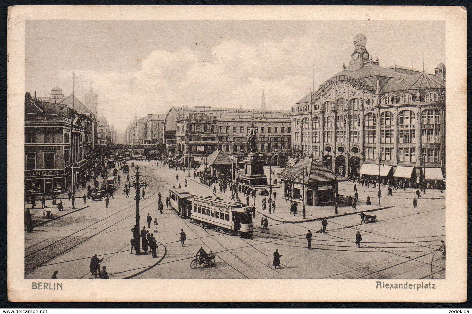 C3996 - Berlin Alexanderplatz - Straßenbahn - I.W., B - Mitte