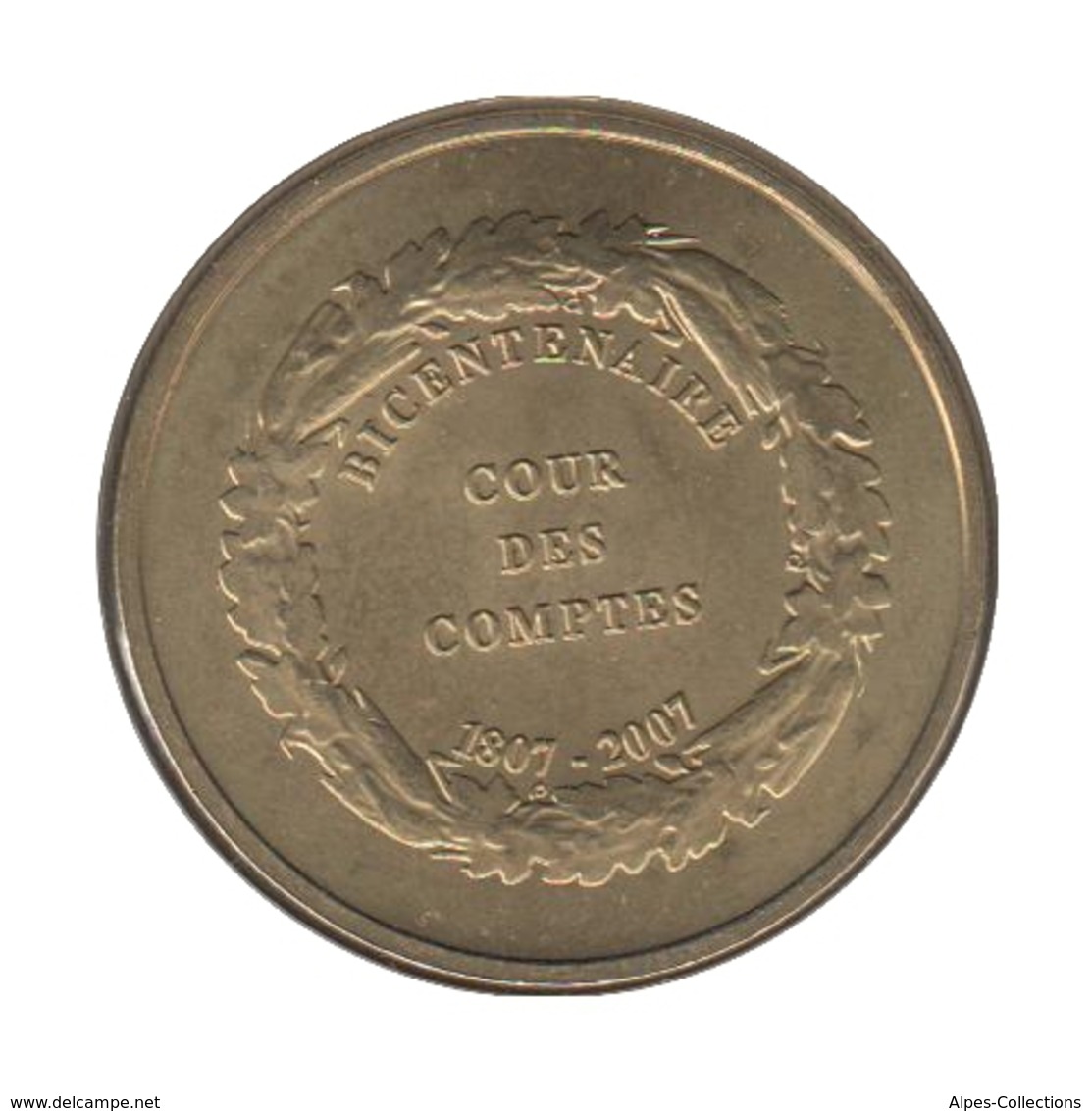 75028 - MEDAILLE TOURISTIQUE MONNAIE DE PARIS 75 - Palais Cambon - 2007 - 2007