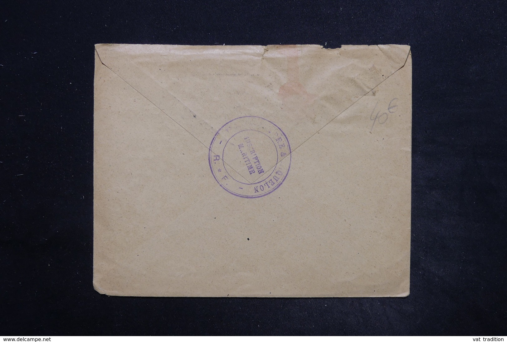 SAINT PIERRE & MIQUELON -Cachet PP 030 De Saint Pierre Sur Enveloppe En 1926 Pour Paris - L 26331 - Cartas & Documentos