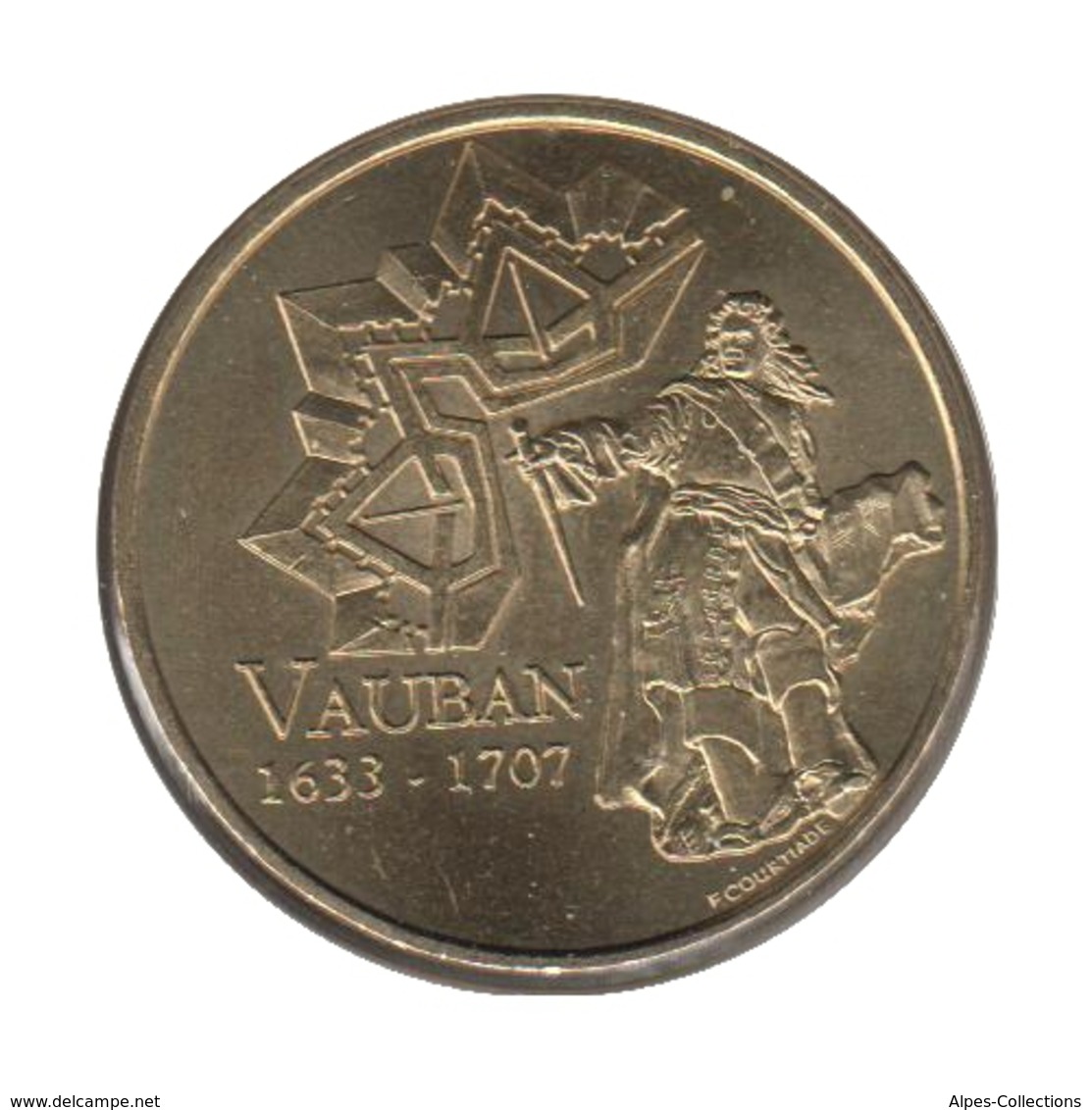 89003 - MEDAILLE TOURISTIQUE MONNAIE DE PARIS 89 - Maison Vauban - 2012 - 2012