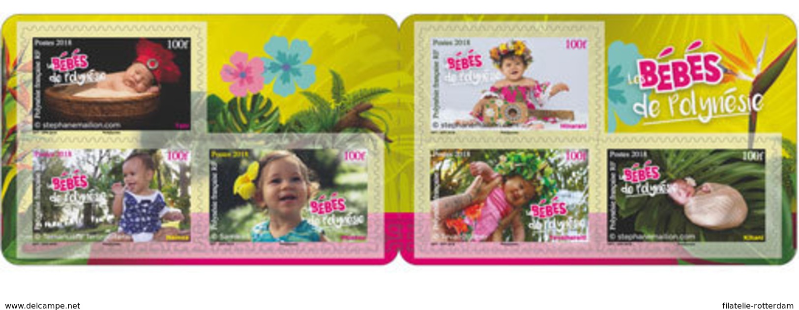 Frans-Polynesië / French Polynesia - Postfris / MNH - Booklet Babies 2018 - Unused Stamps