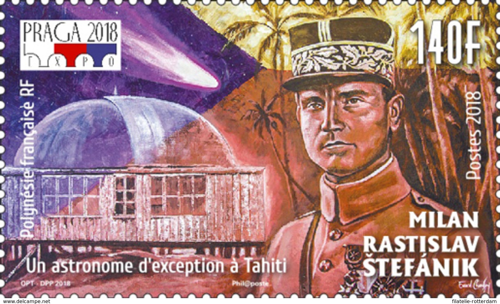Frans-Polynesië / French Polynesia - Postfris / MNH - Astronomie 2018 - Unused Stamps