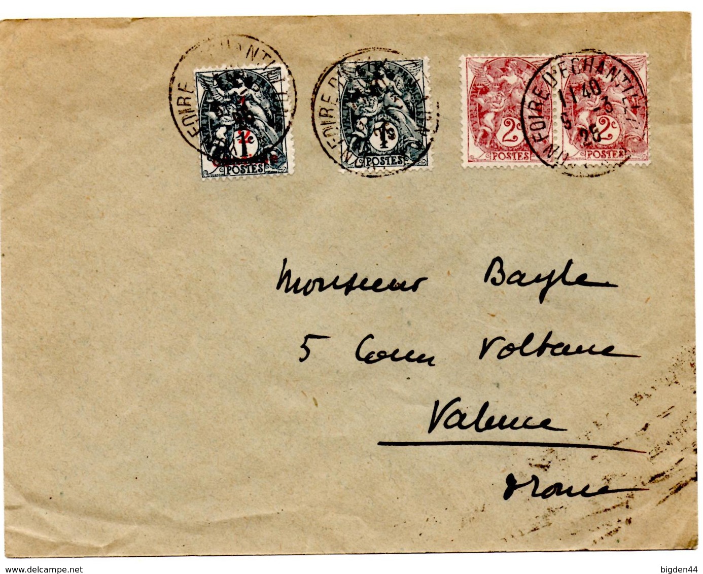 Lettre De Lyon Foire D'Echantillons (09.03.1926) Pour Valence - 1900-29 Blanc