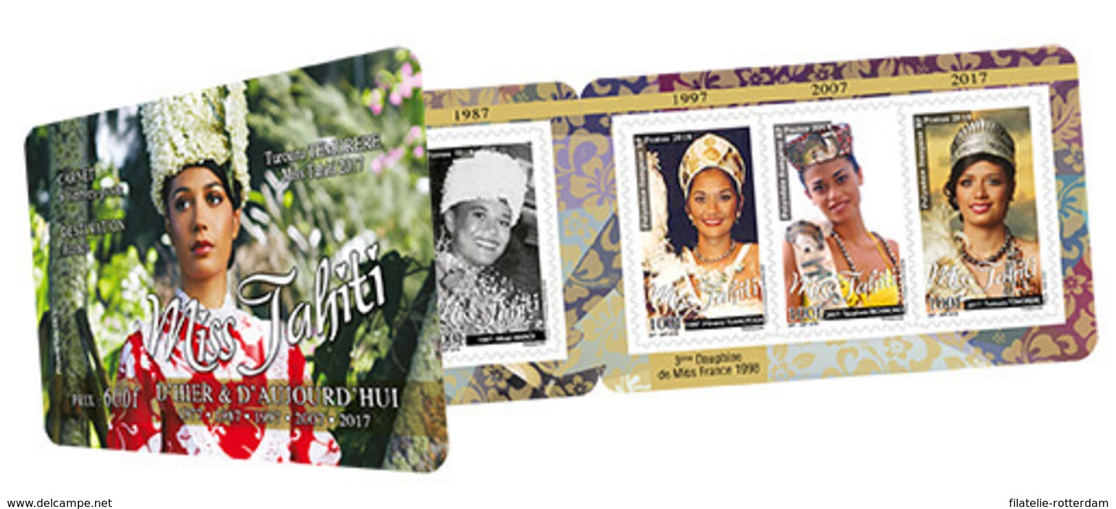 Frans-Polynesië / French Polynesia - Postfris / MNH - Booklet Miss Tahiti 2018 - Unused Stamps