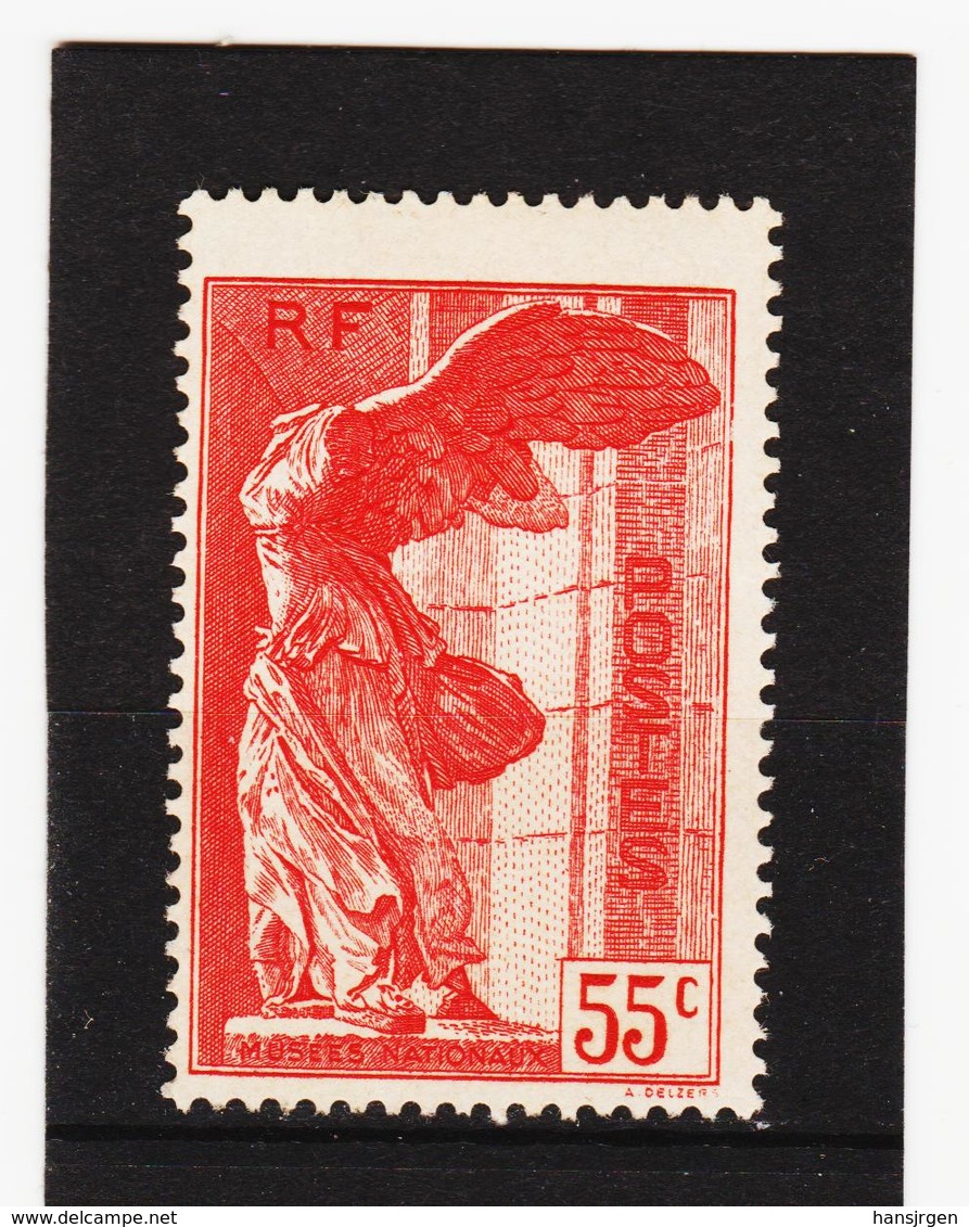 LKA230 10% KATALOG FRANKREICH 1937 Michl 360 ** Postfrisch SIEHE ABBILDUNG - Ongebruikt