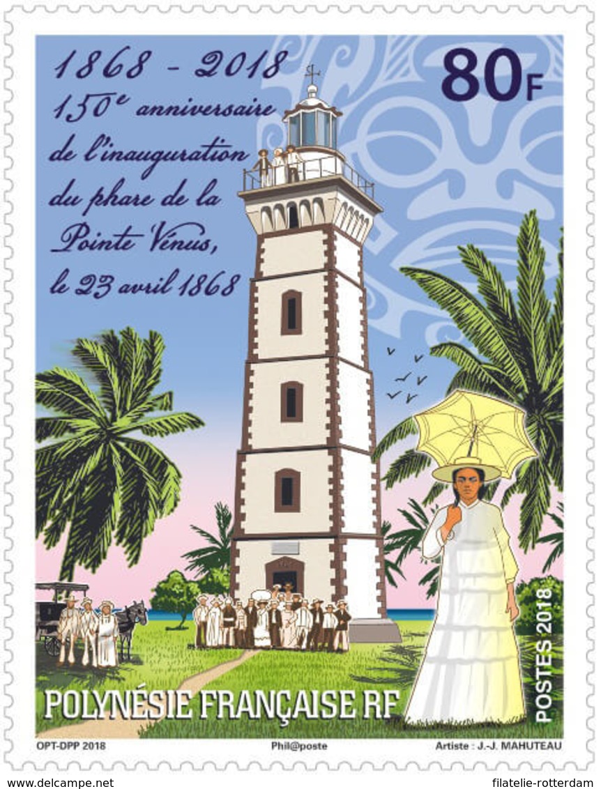 Frans-Polynesië / French Polynesia - Postfris / MNH - Vuurtoren 2018 - Neufs