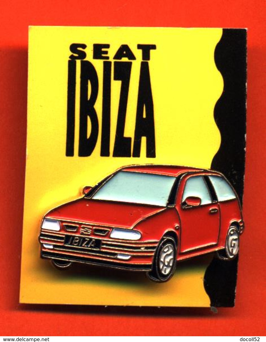 Pin's Seat Ibiza - Rallye - Compétition - Otros & Sin Clasificación