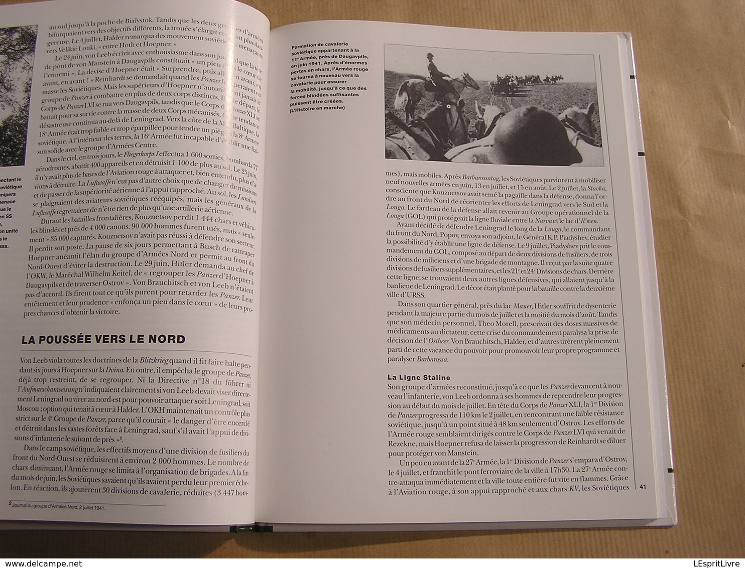 OPERATION BARBAROSSA ( 2 ) L'Offensive au Nord vers Léningrad Guerre 40 45 Armées Allemandes Russes Campagne Russie