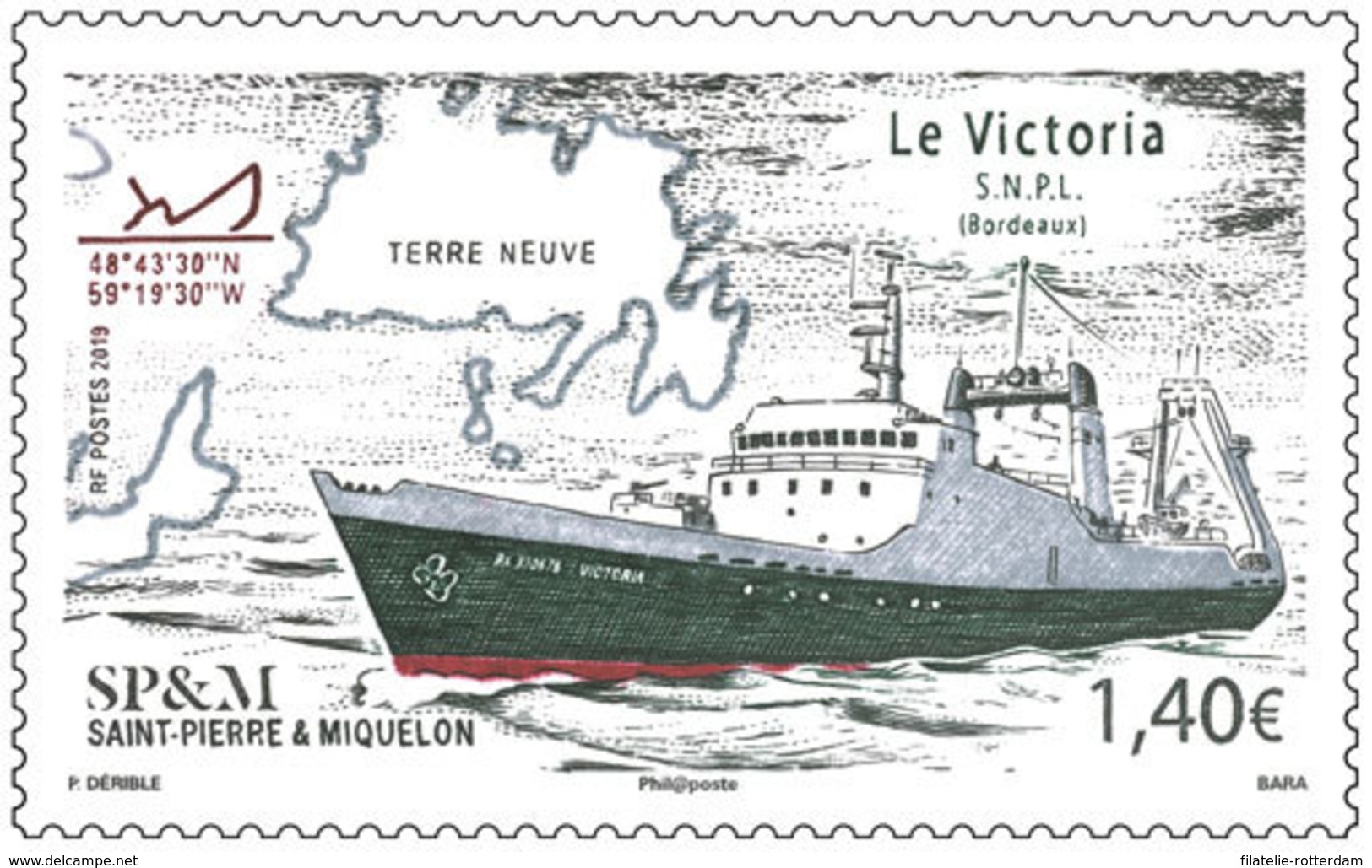Saint Pierre Et Miquelon - Postfris / MNH - Expeditieschepen 2019 - Ongebruikt