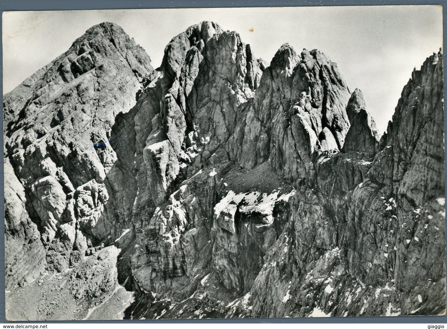 °°° Cartolina 503 Pietracamela Gran Sasso D'italia Vetta Viaggiata °°° - Teramo