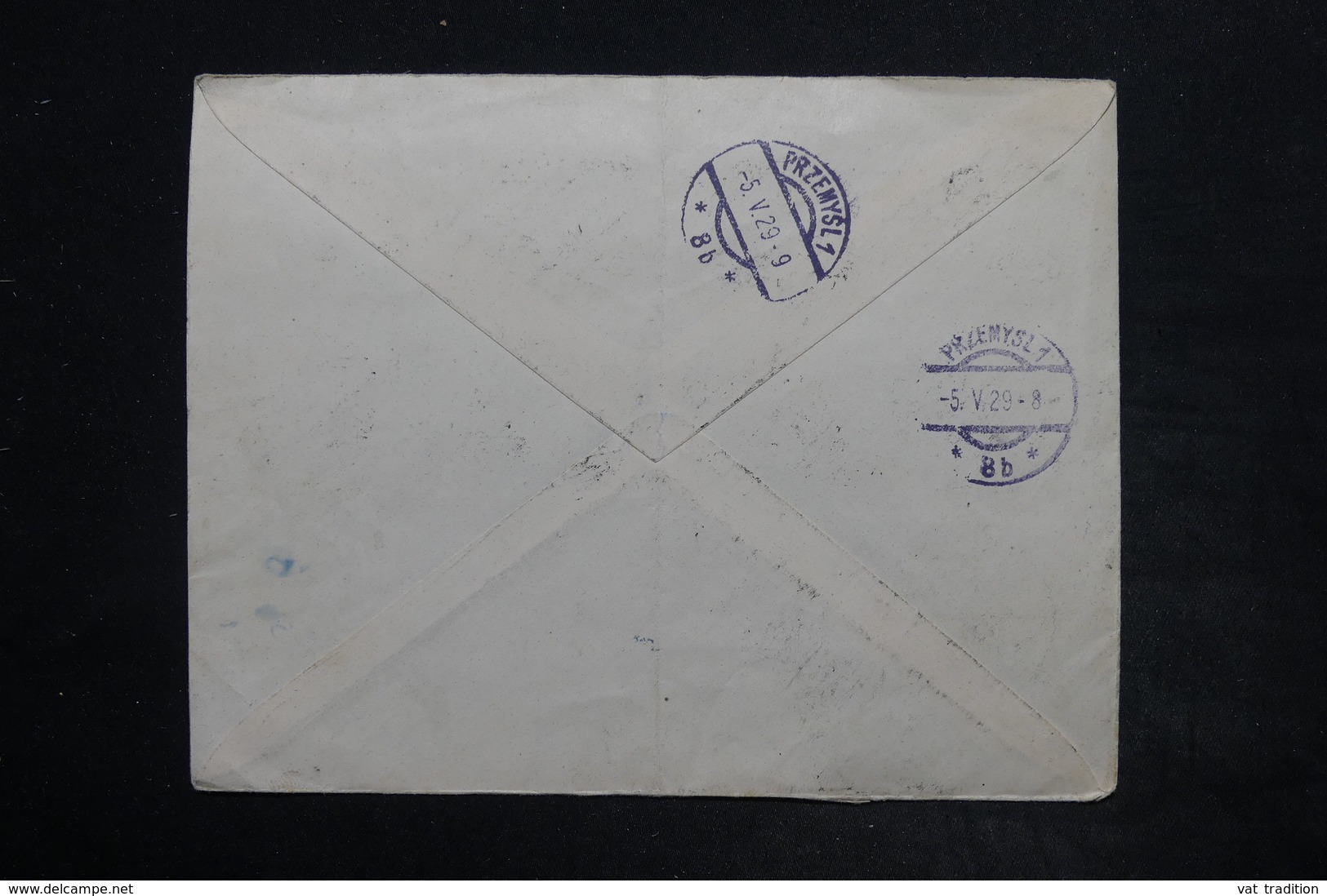 POLOGNE - Enveloppe En Recommandé De Gdansk En 1929 Pour Przemysl Par Avion , Affranchissement Plaisant - L 26347 - Lettres & Documents